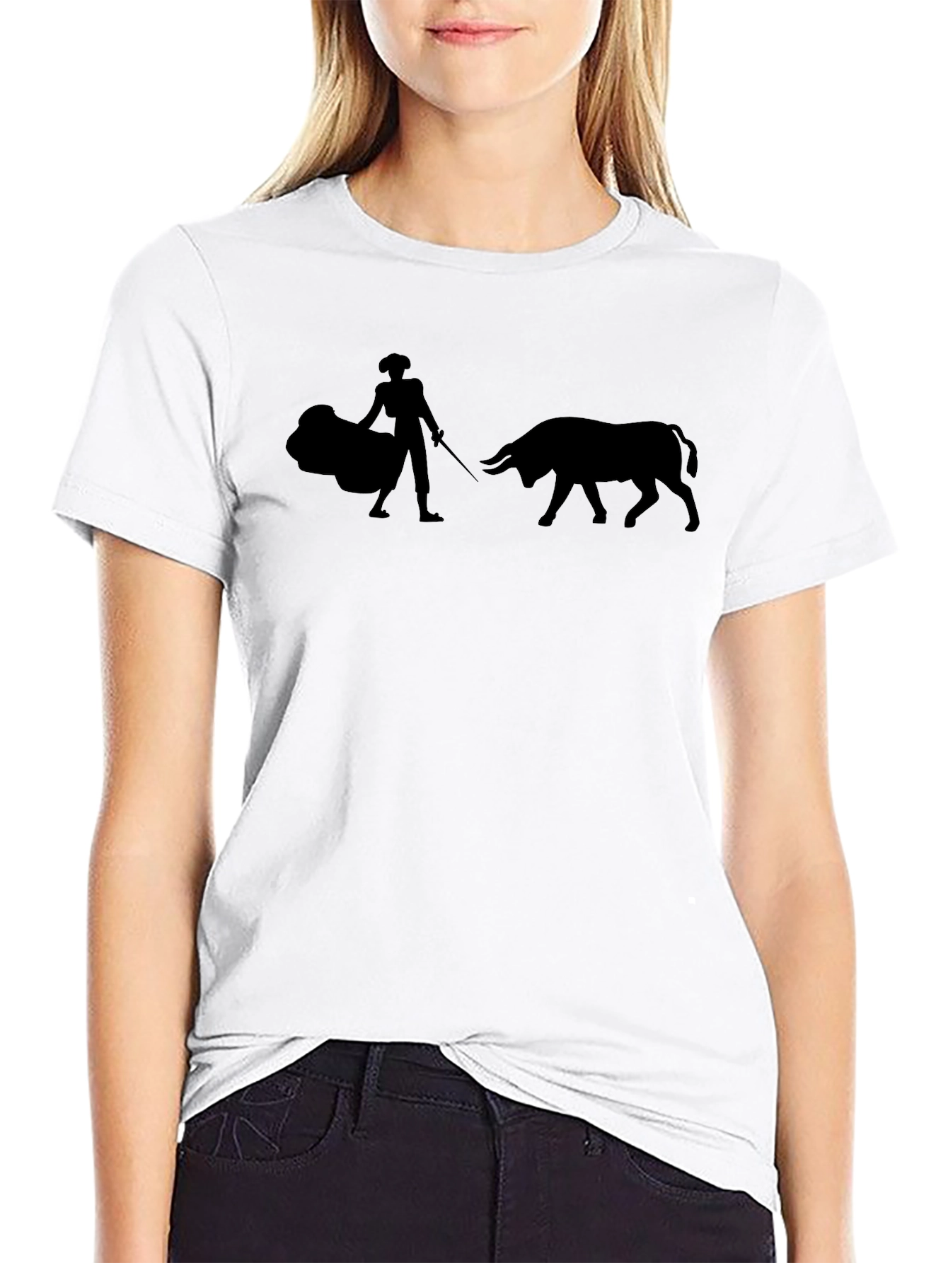 Matador Graphic Tee - Bold Bullfighting Design