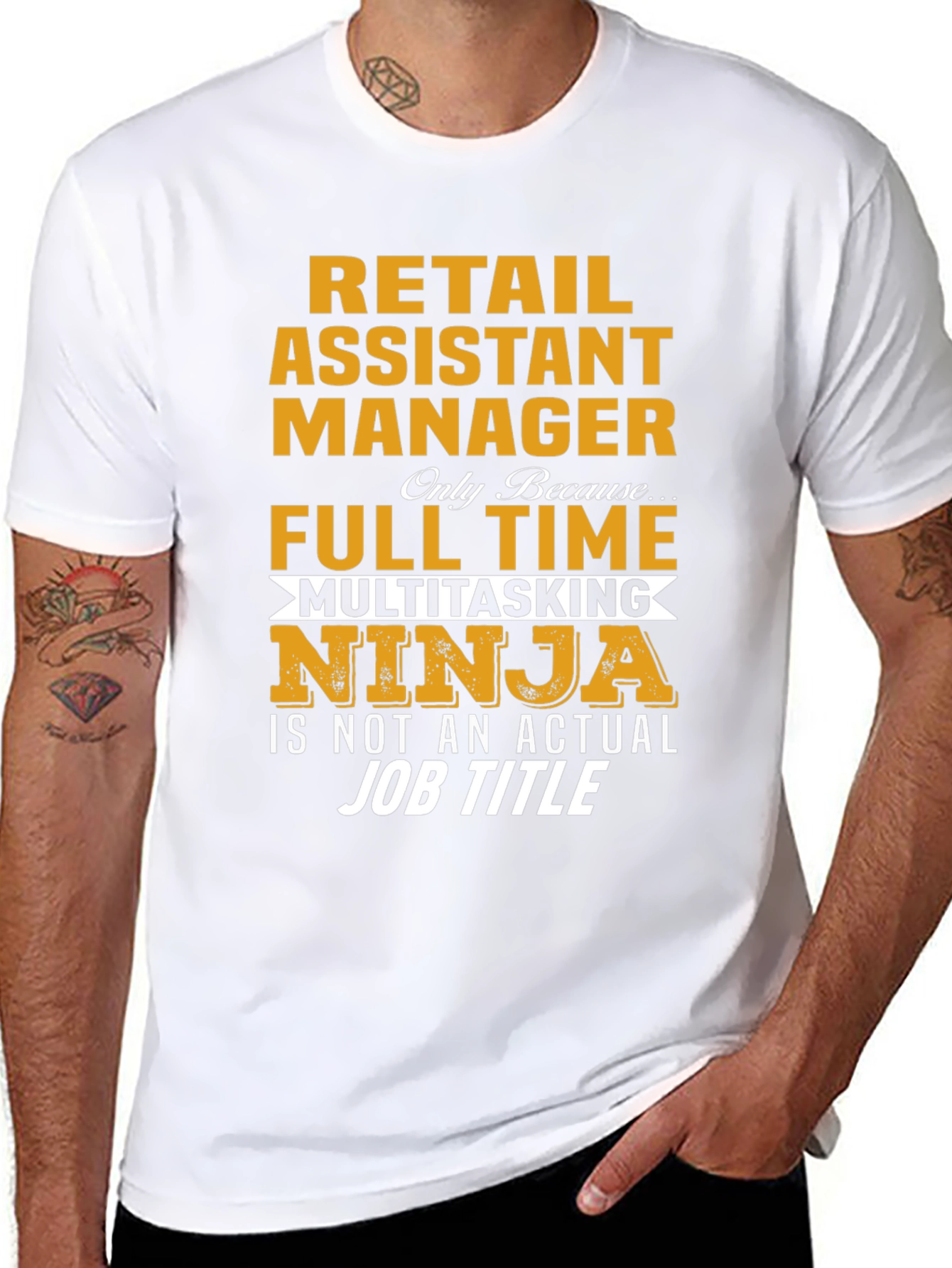Retail Assistant Manager Multitasking Ninja T-Shirt