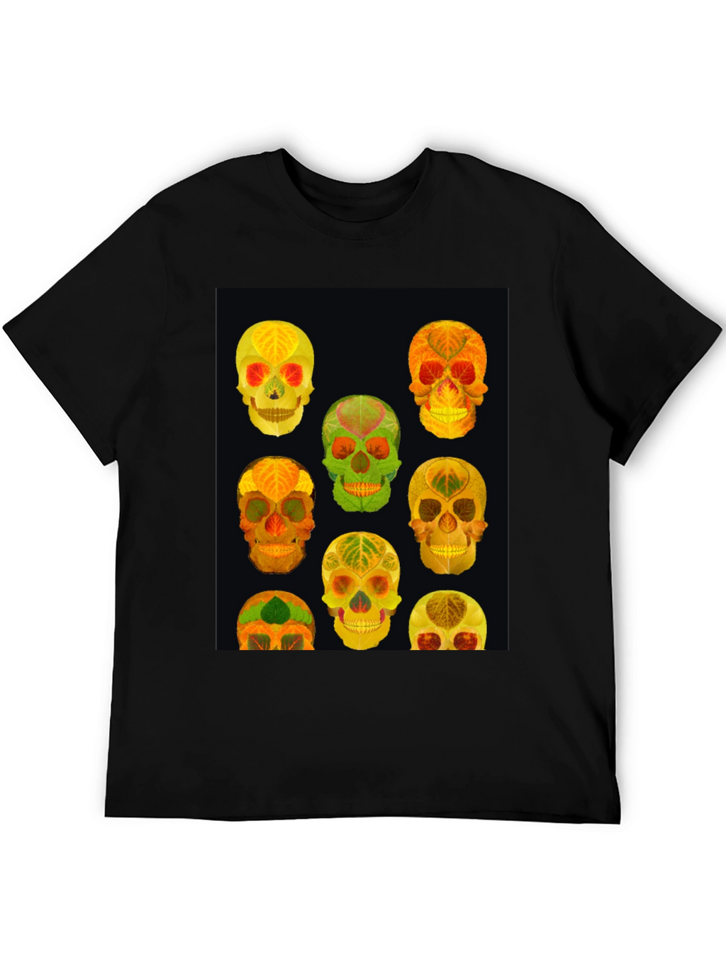 Skull Leaf T-Shirt