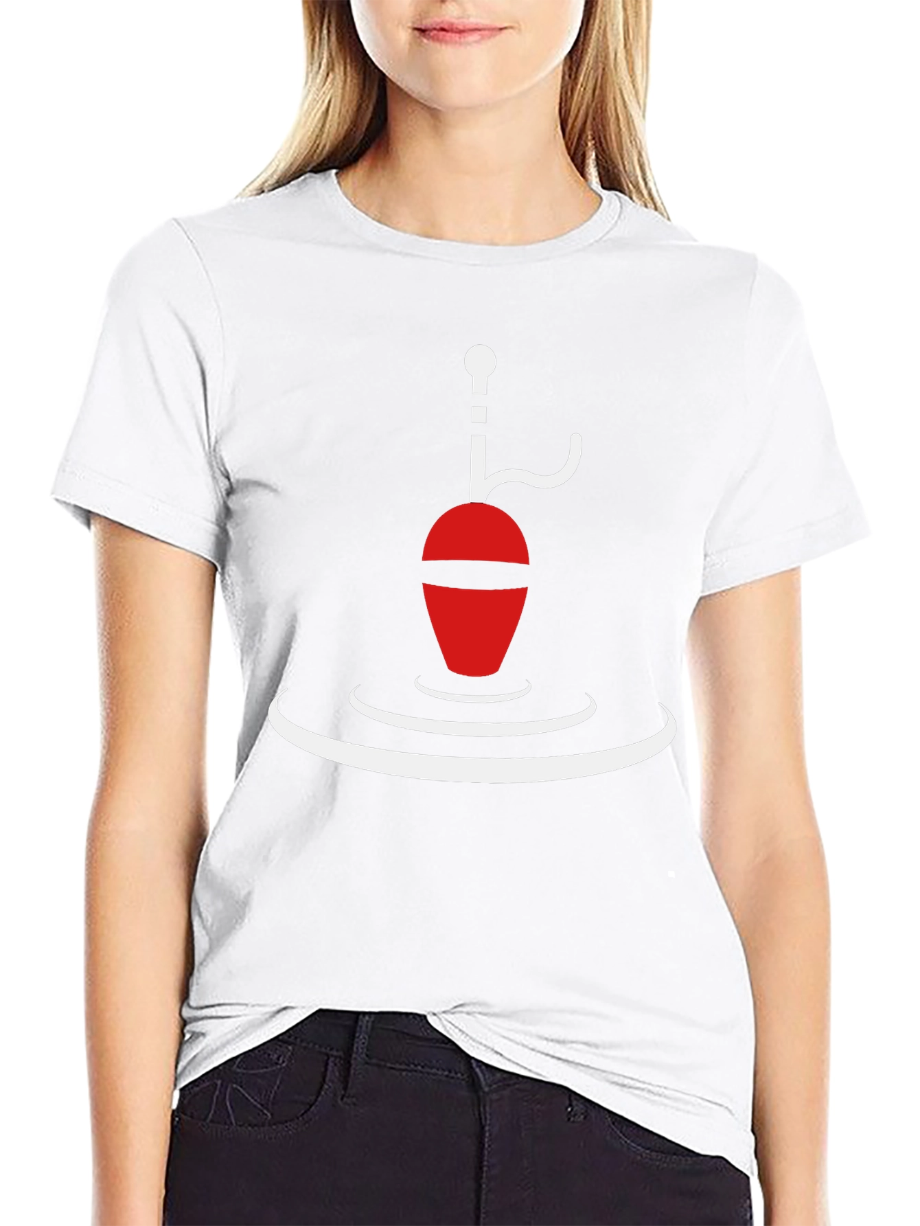 Fishing Bobber Graphic T-Shirt