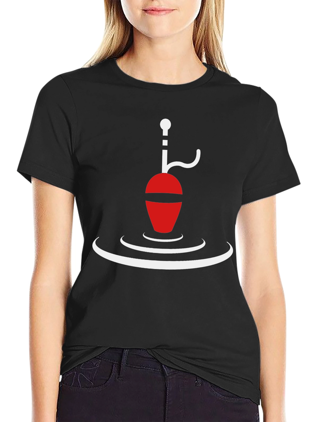 Fishing Bobber Graphic T-Shirt