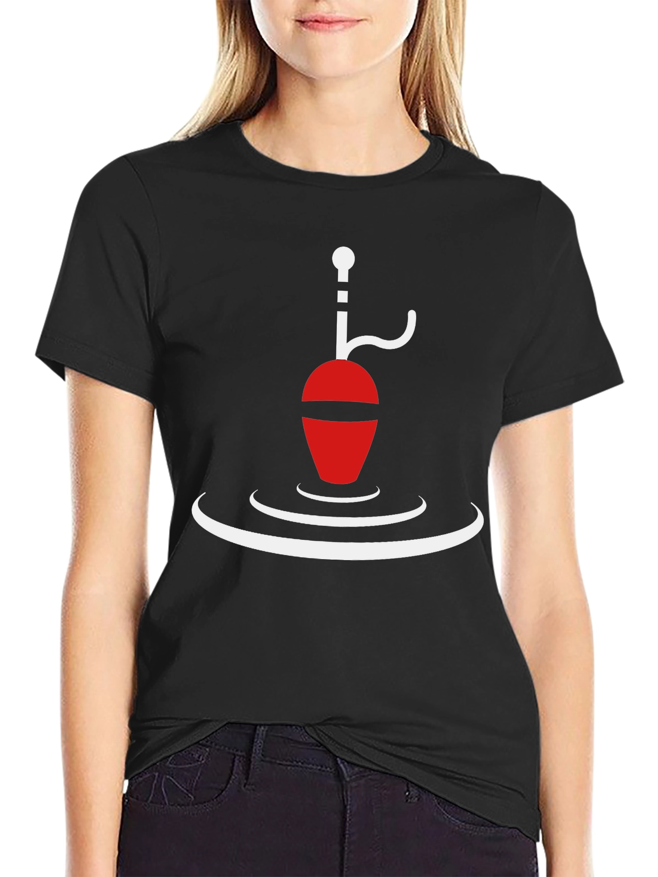Fishing Bobber Graphic T-Shirt