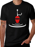 Fishing Bobber Graphic T-Shirt