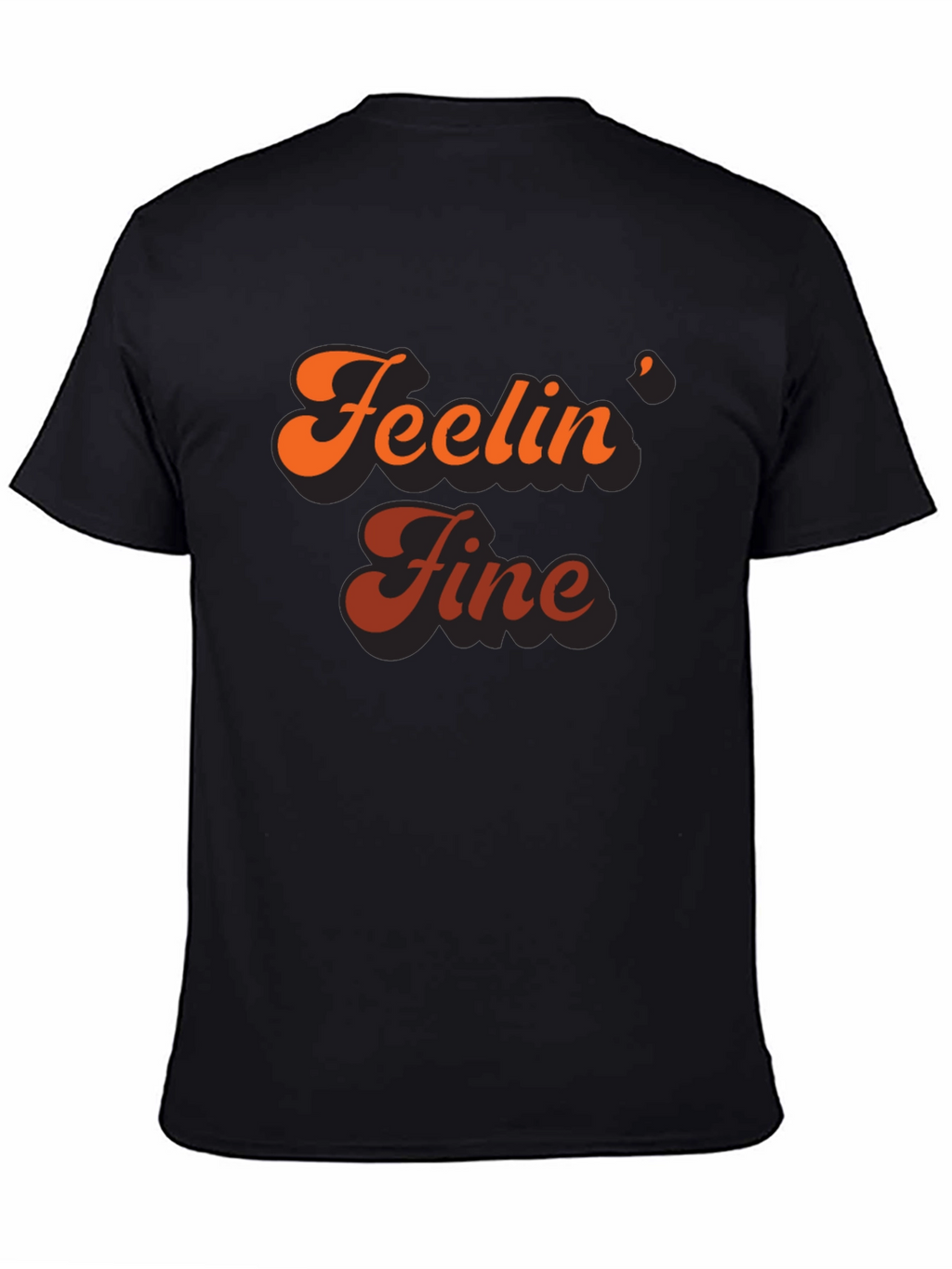 Feelin Fine Retro Graphic Tee - Stylish Comfort