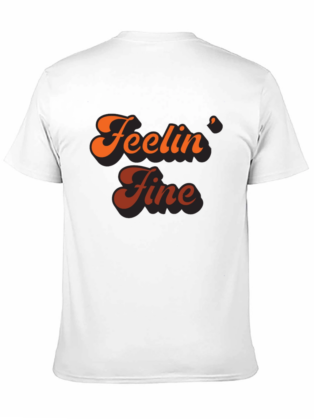 Feelin Fine Retro Graphic Tee - Stylish Comfort