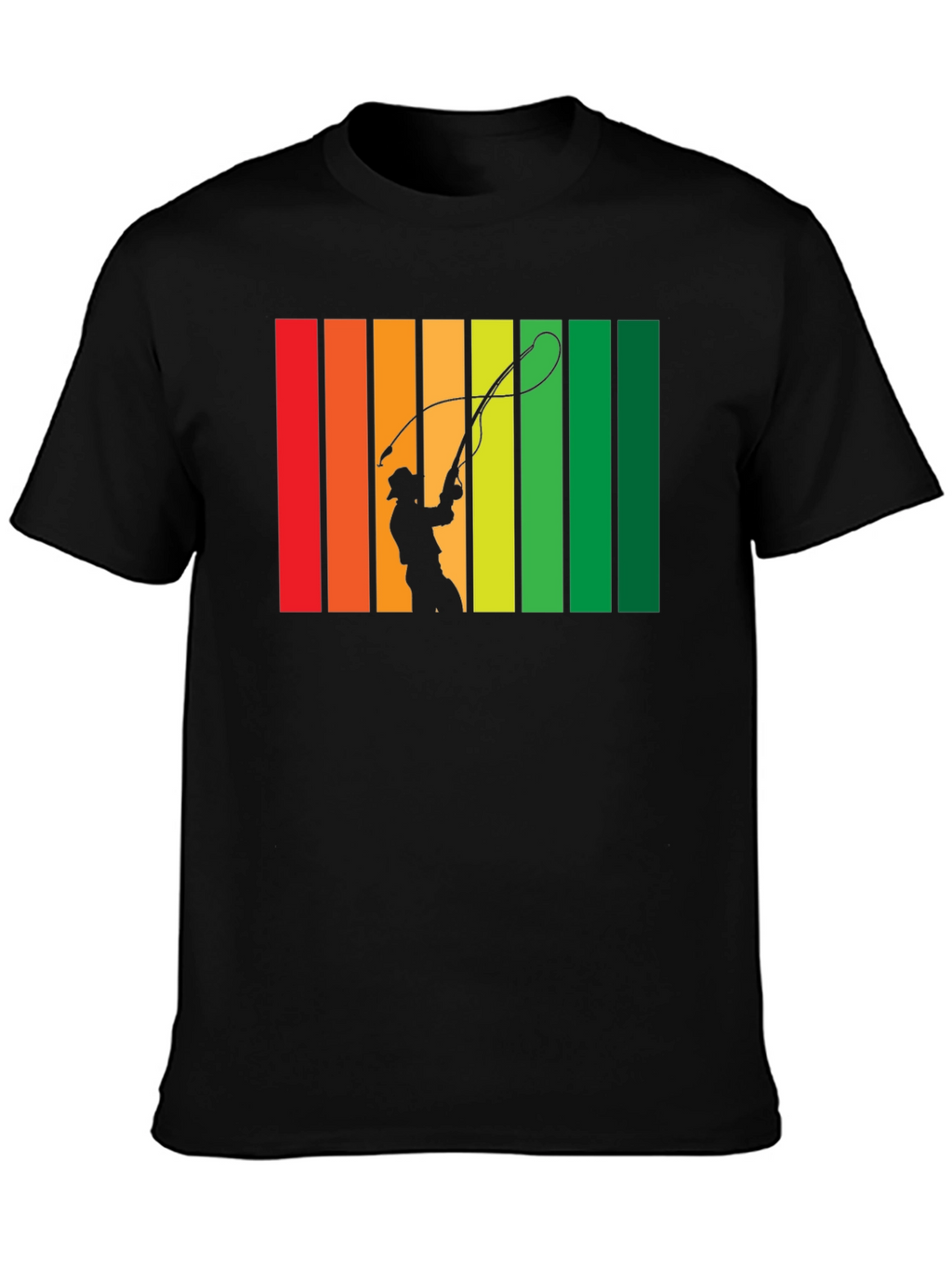 Retro Silhouette Whip Cracking T-Shirt