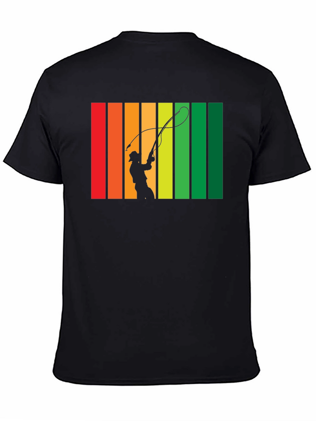 Retro Silhouette Whip Cracking T-Shirt