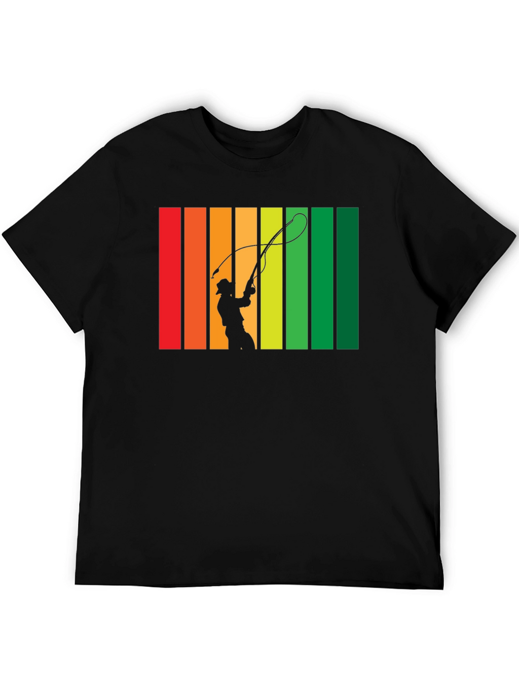 Retro Silhouette Whip Cracking T-Shirt