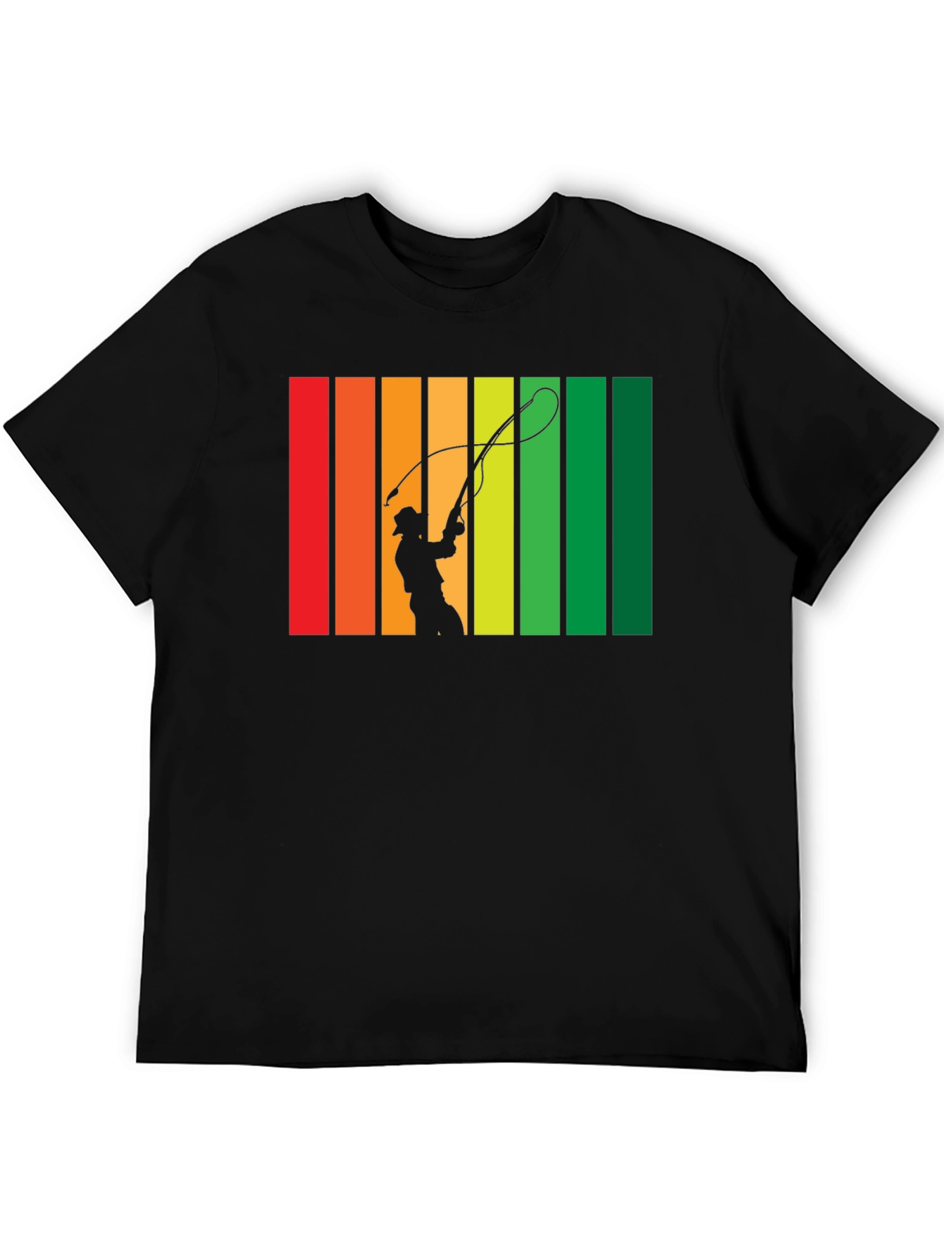 Retro Silhouette Whip Cracking T-Shirt