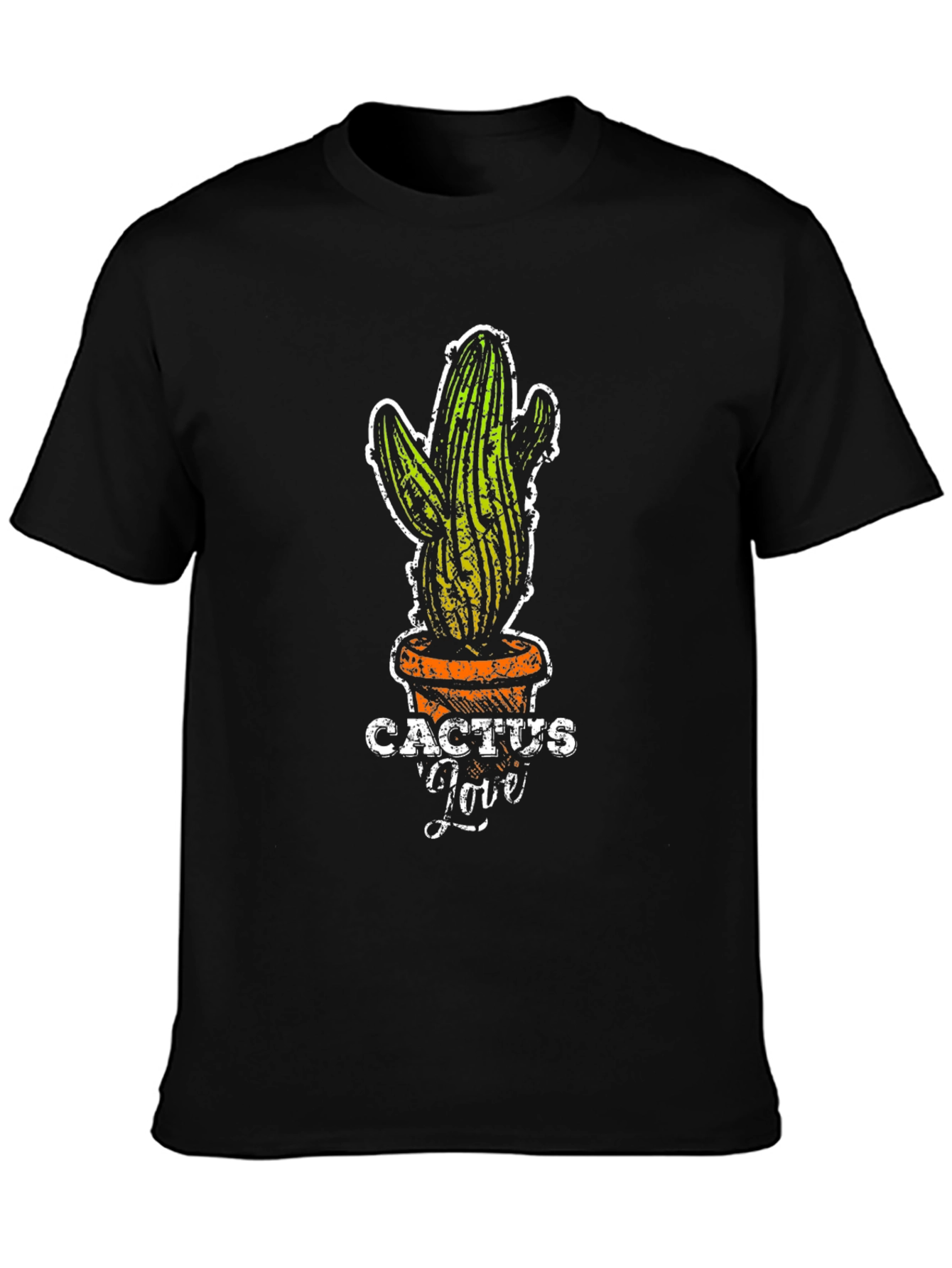 Cactus Love Graphic Tee - Trendy Plant Lover Shirt