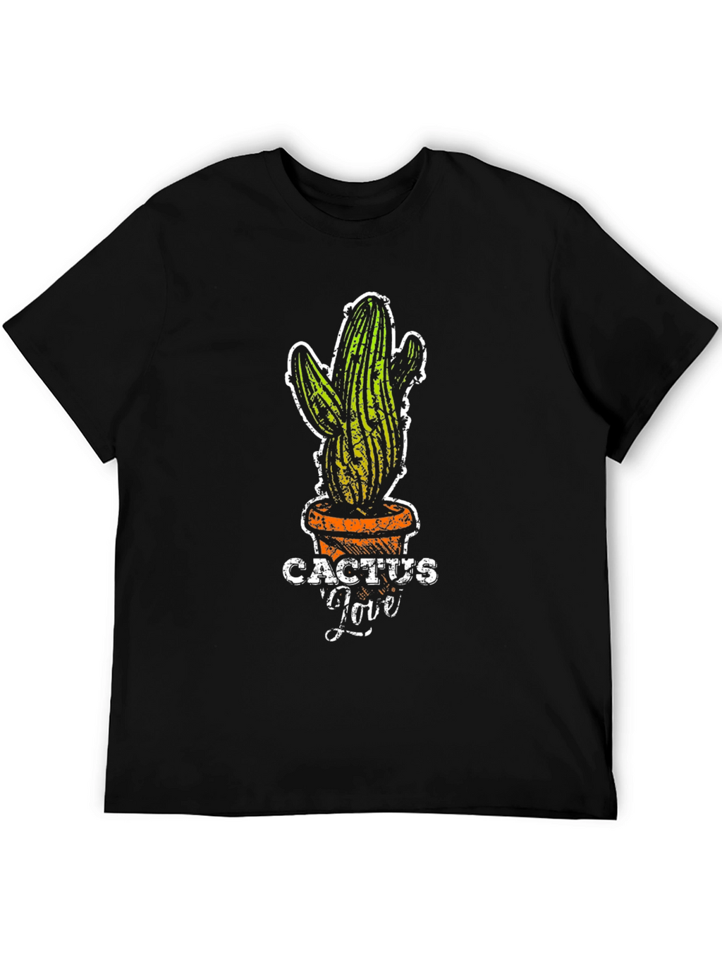 Cactus Love Graphic Tee - Trendy Plant Lover Shirt