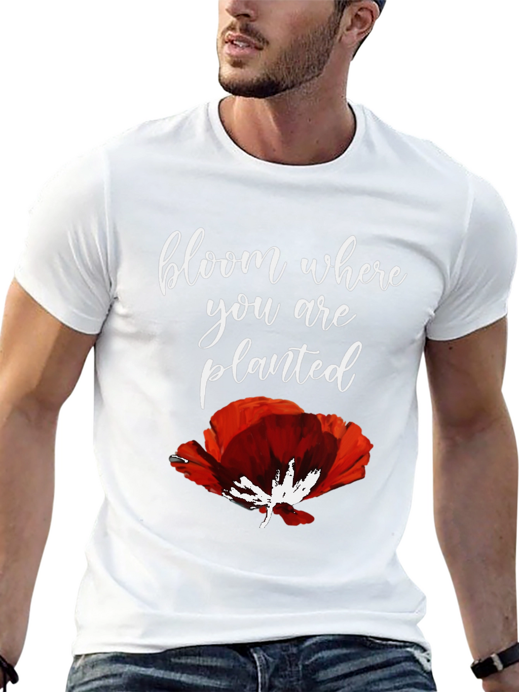 Bloom Where You Are Planted Graphic Tee