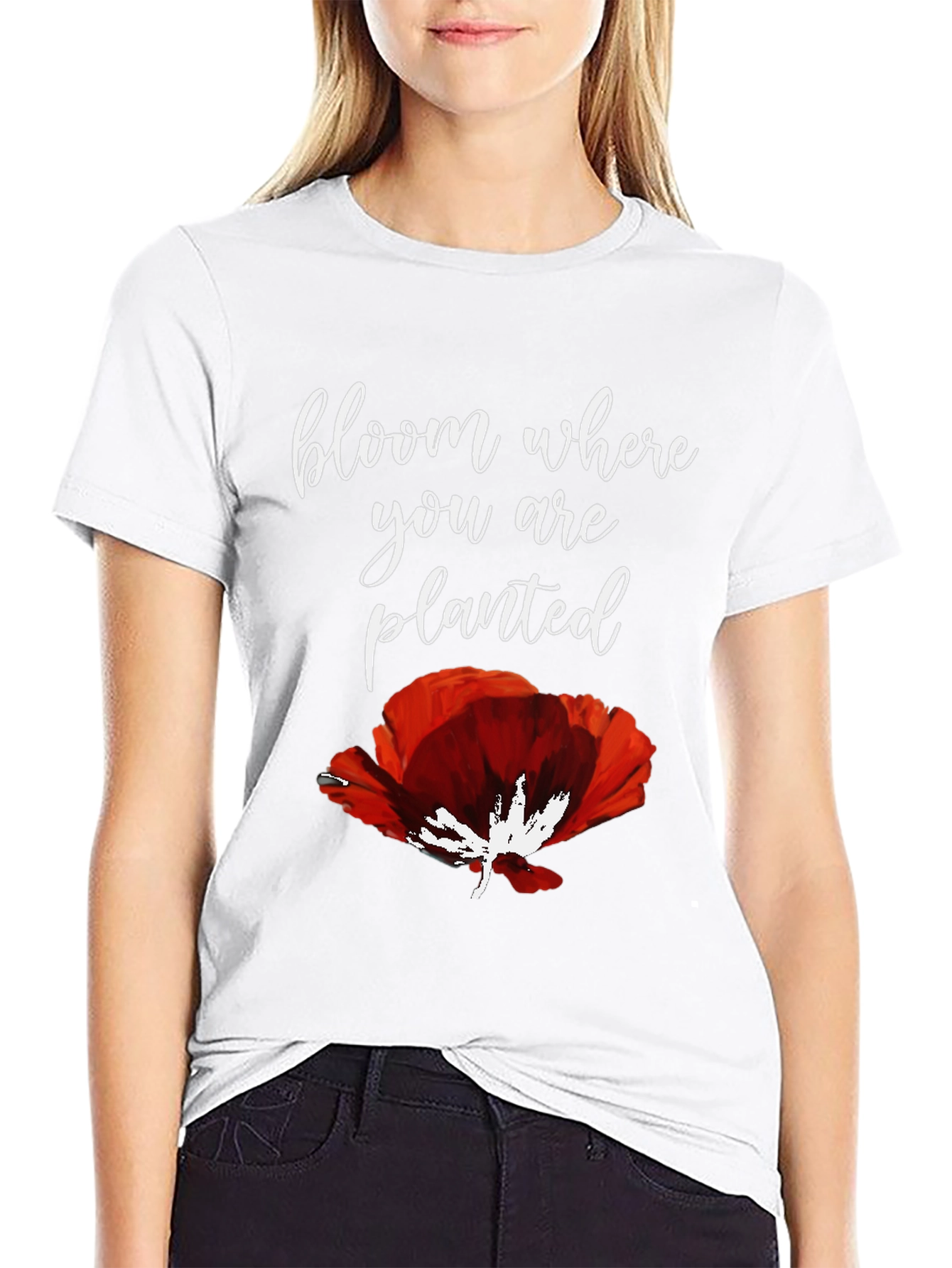 Bloom Where You Are Planted Graphic Tee