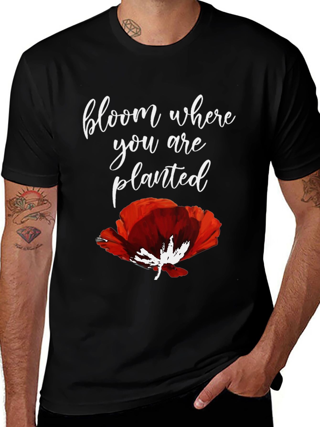 Bloom Where You Are Planted Graphic Tee