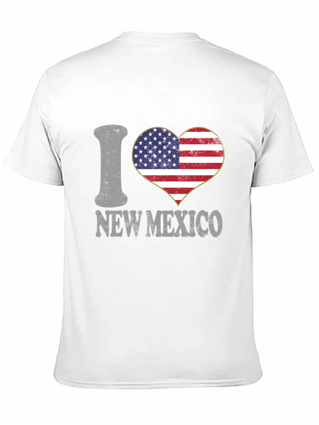 I Heart New Mexico USA Flag T-Shirt