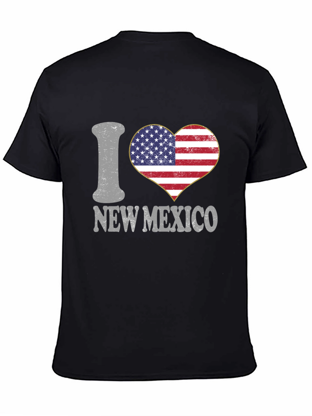 I Heart New Mexico USA Flag T-Shirt