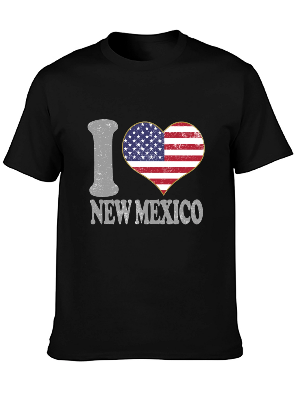 I Heart New Mexico USA Flag T-Shirt