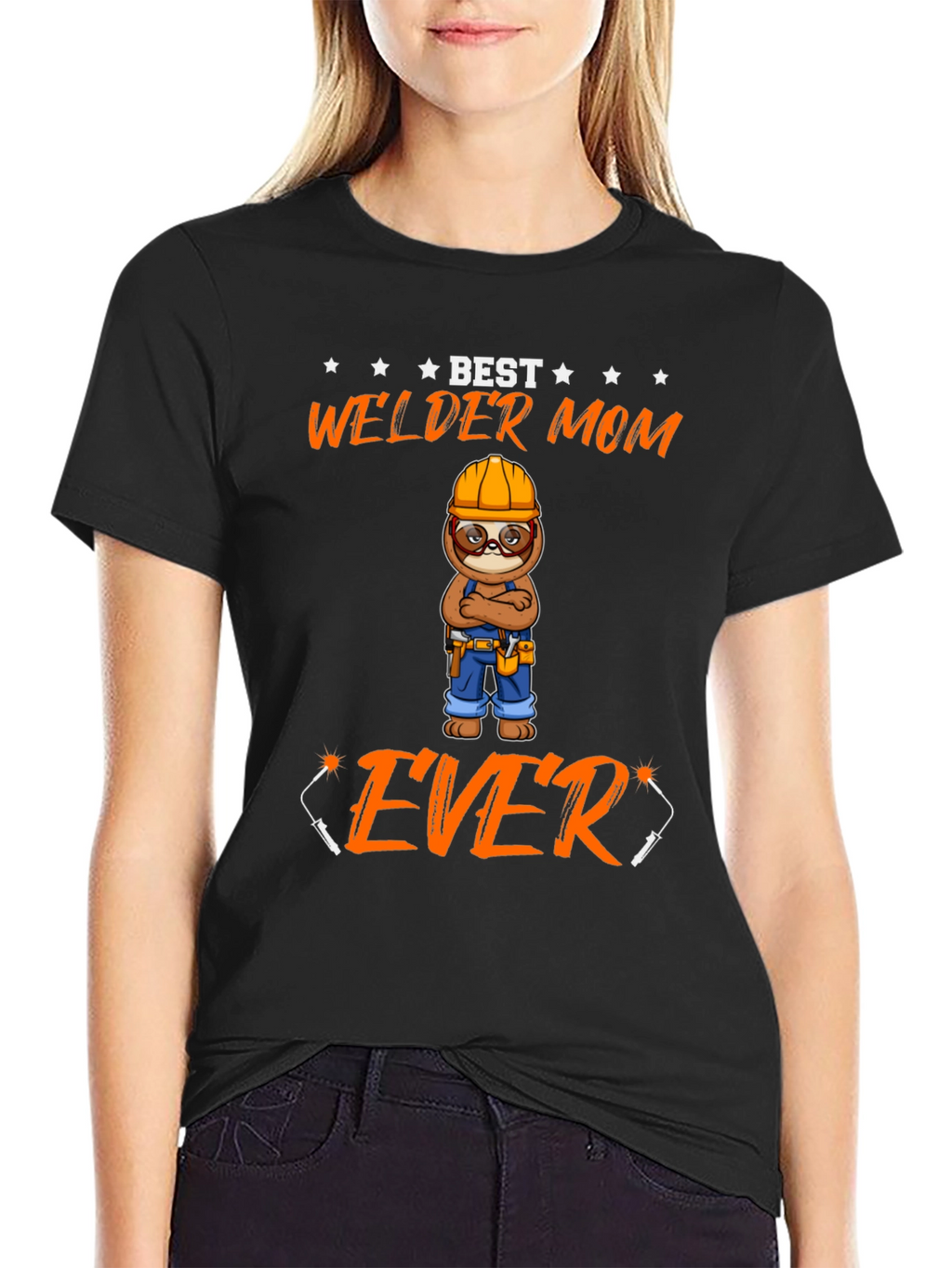 Best Welder Mom Ever Graphic T-Shirt