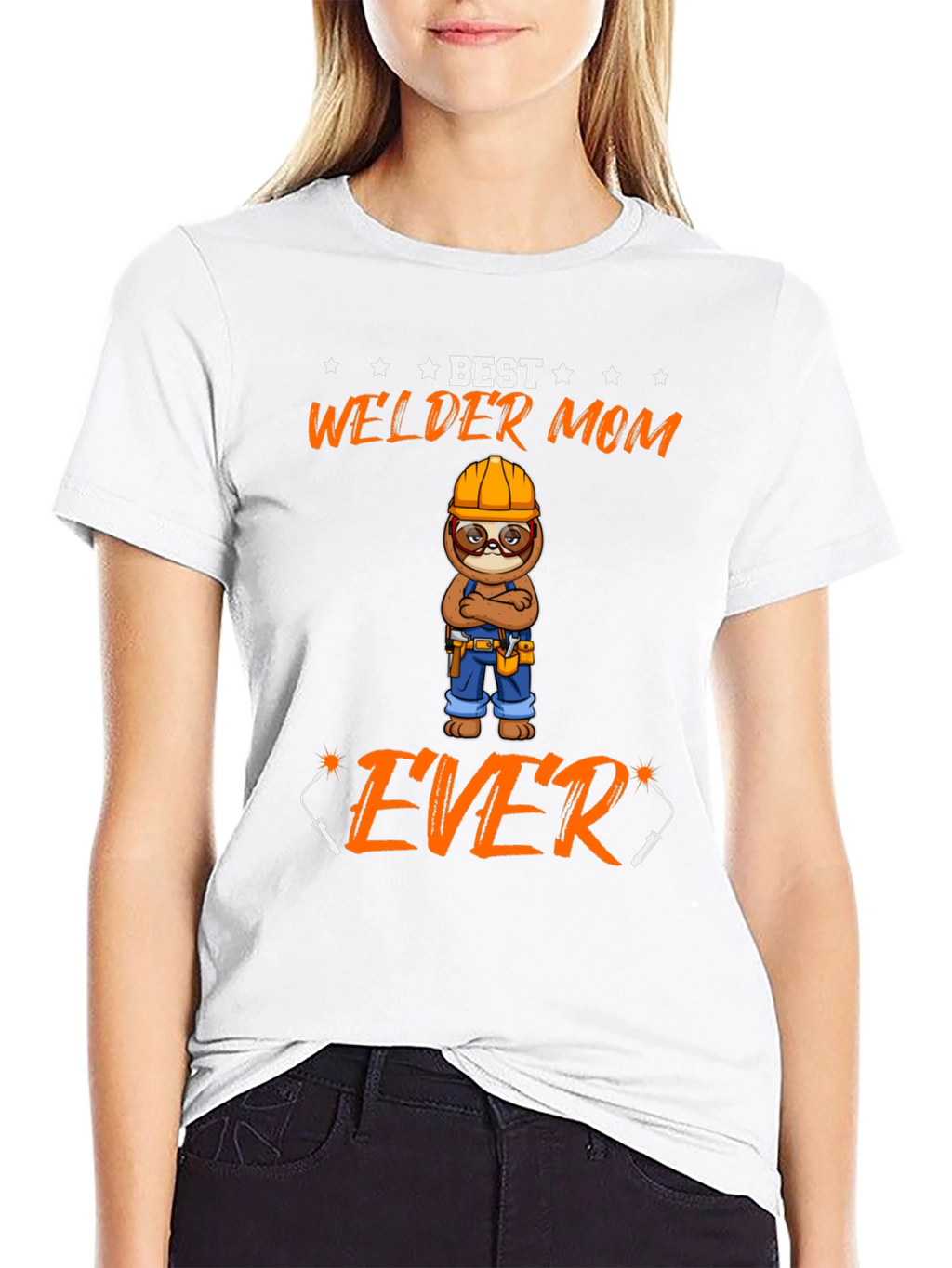 Best Welder Mom Ever Graphic T-Shirt