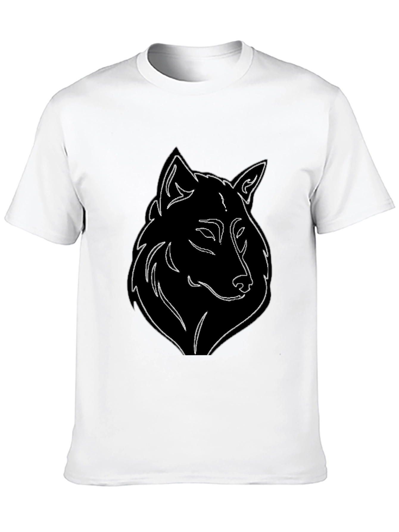 Wolf Graphic Black T-Shirt