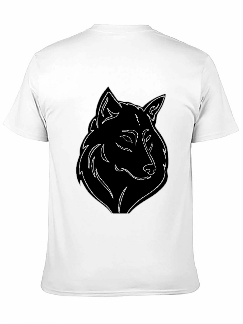 Wolf Graphic Black T-Shirt