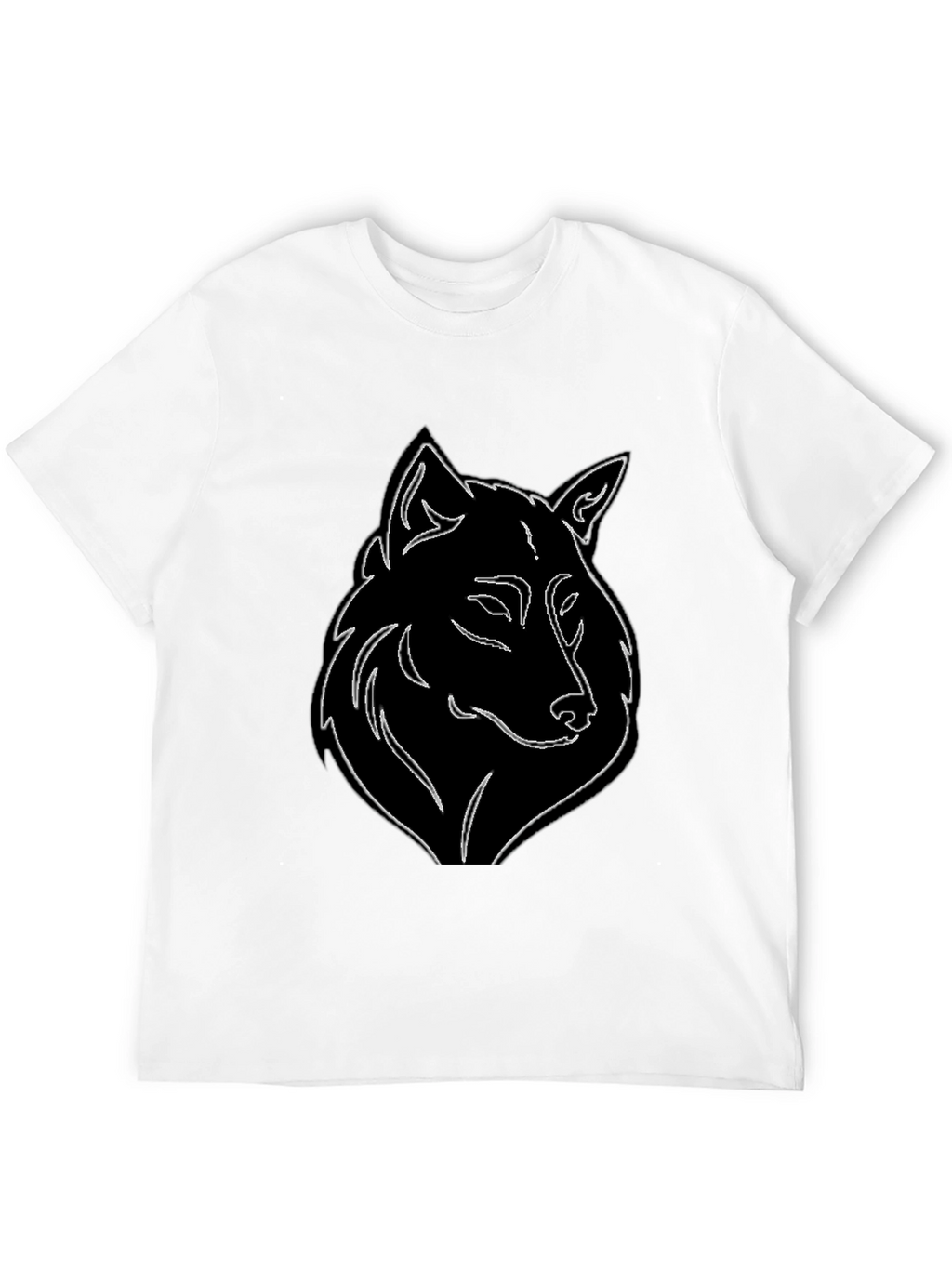 Wolf Graphic Black T-Shirt