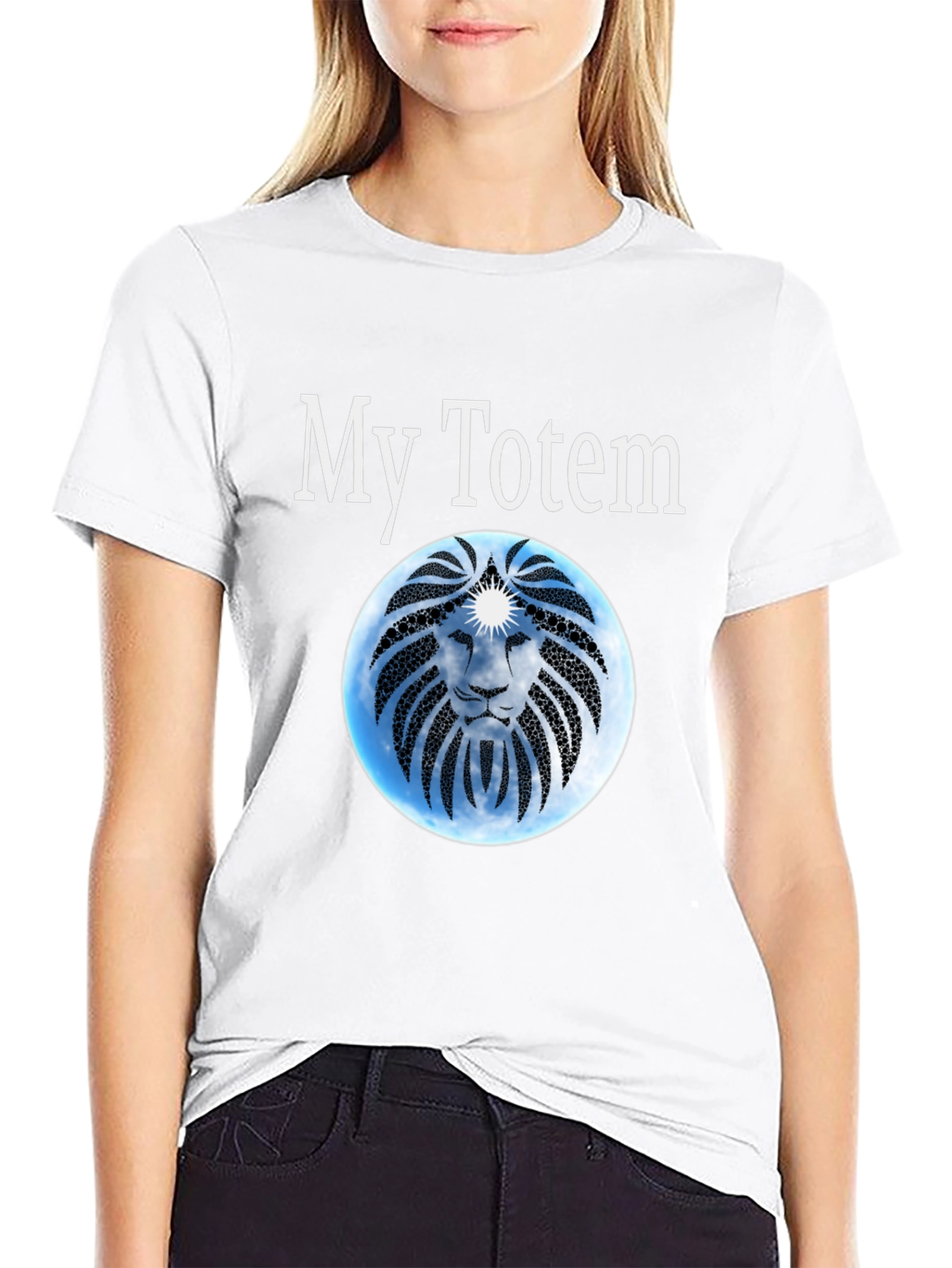 My Totem Lion Graphic Tee