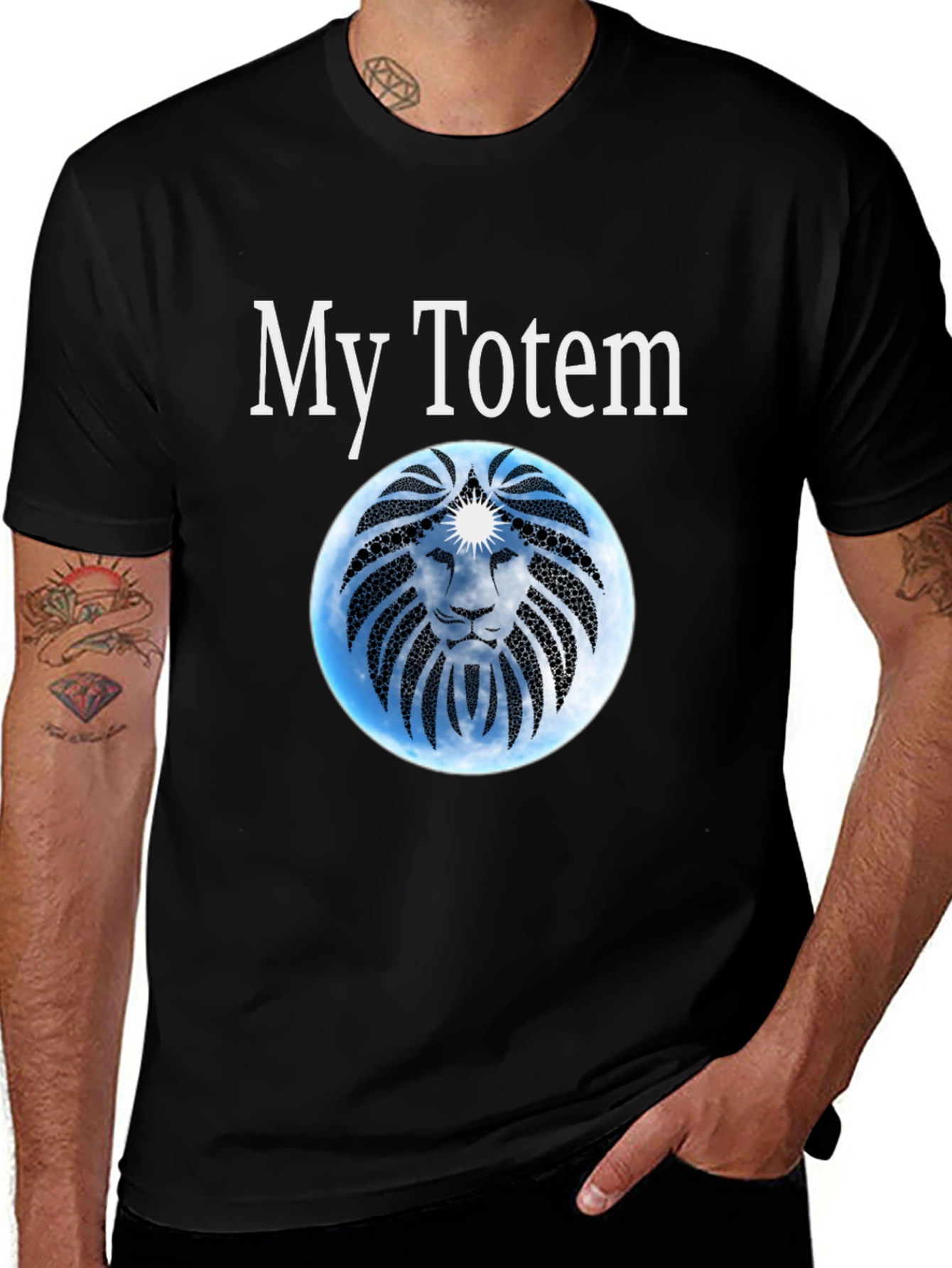 My Totem Lion Graphic Tee