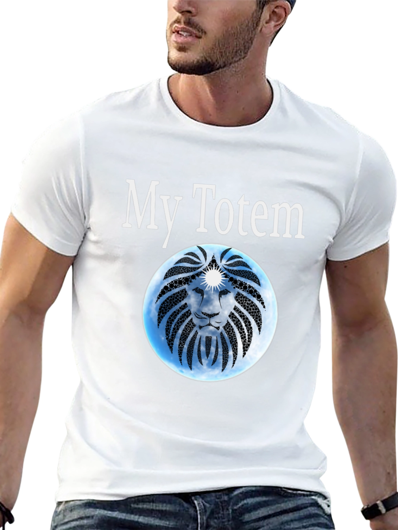 My Totem Lion Graphic Tee