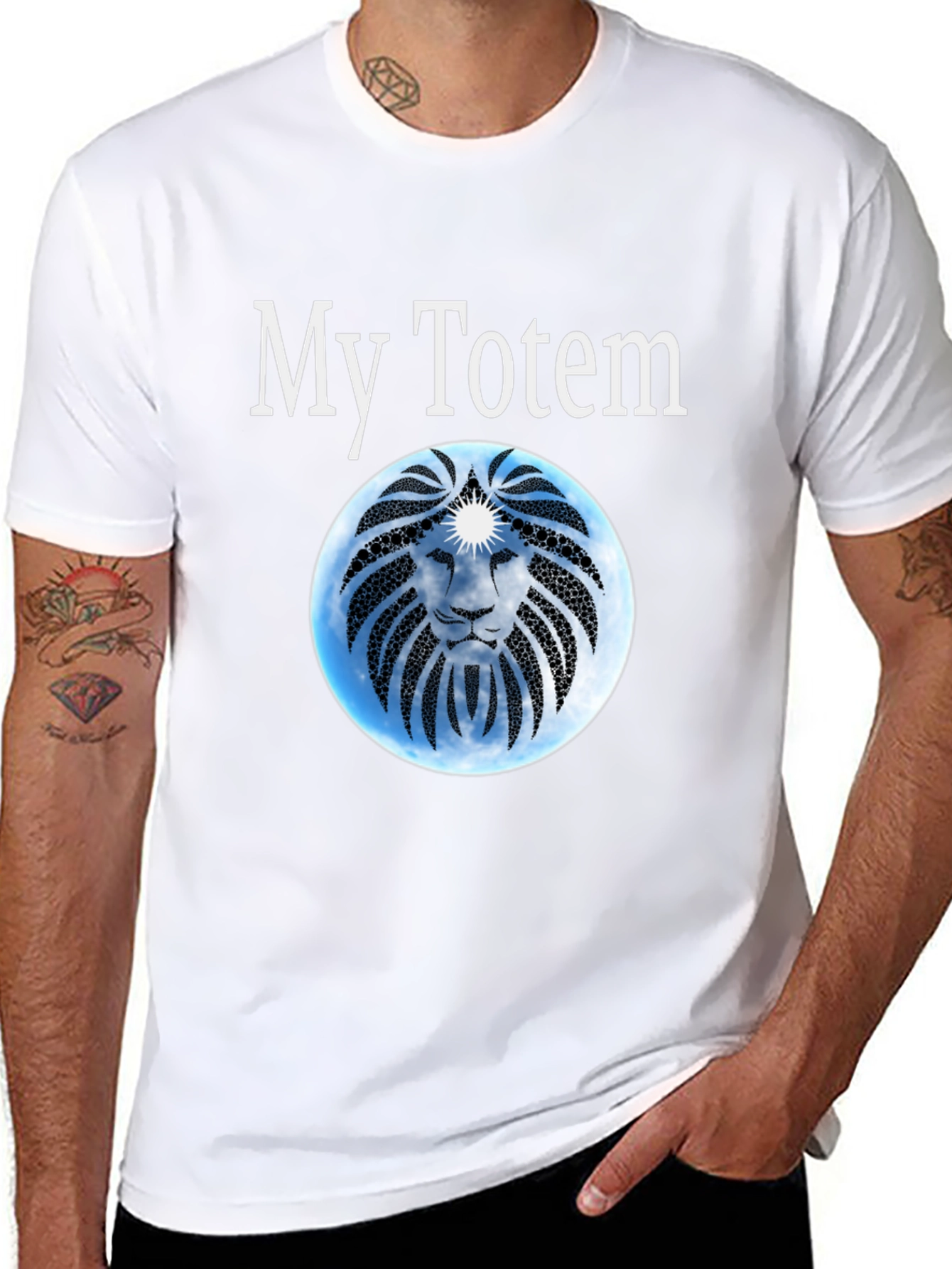 My Totem Lion Graphic Tee