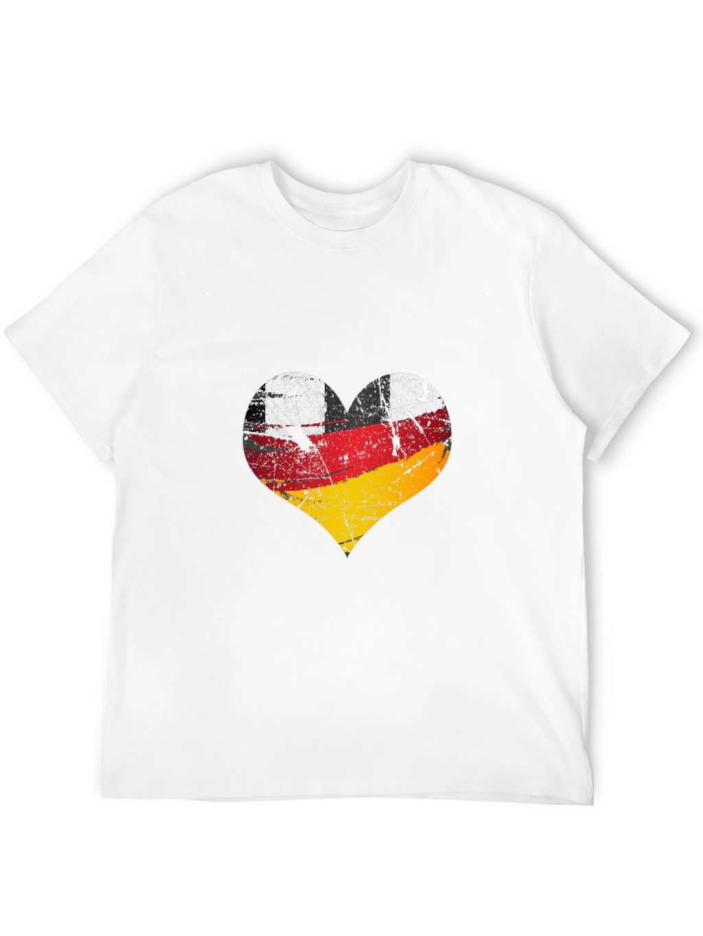 Germany Flag Heart Graphic Tee