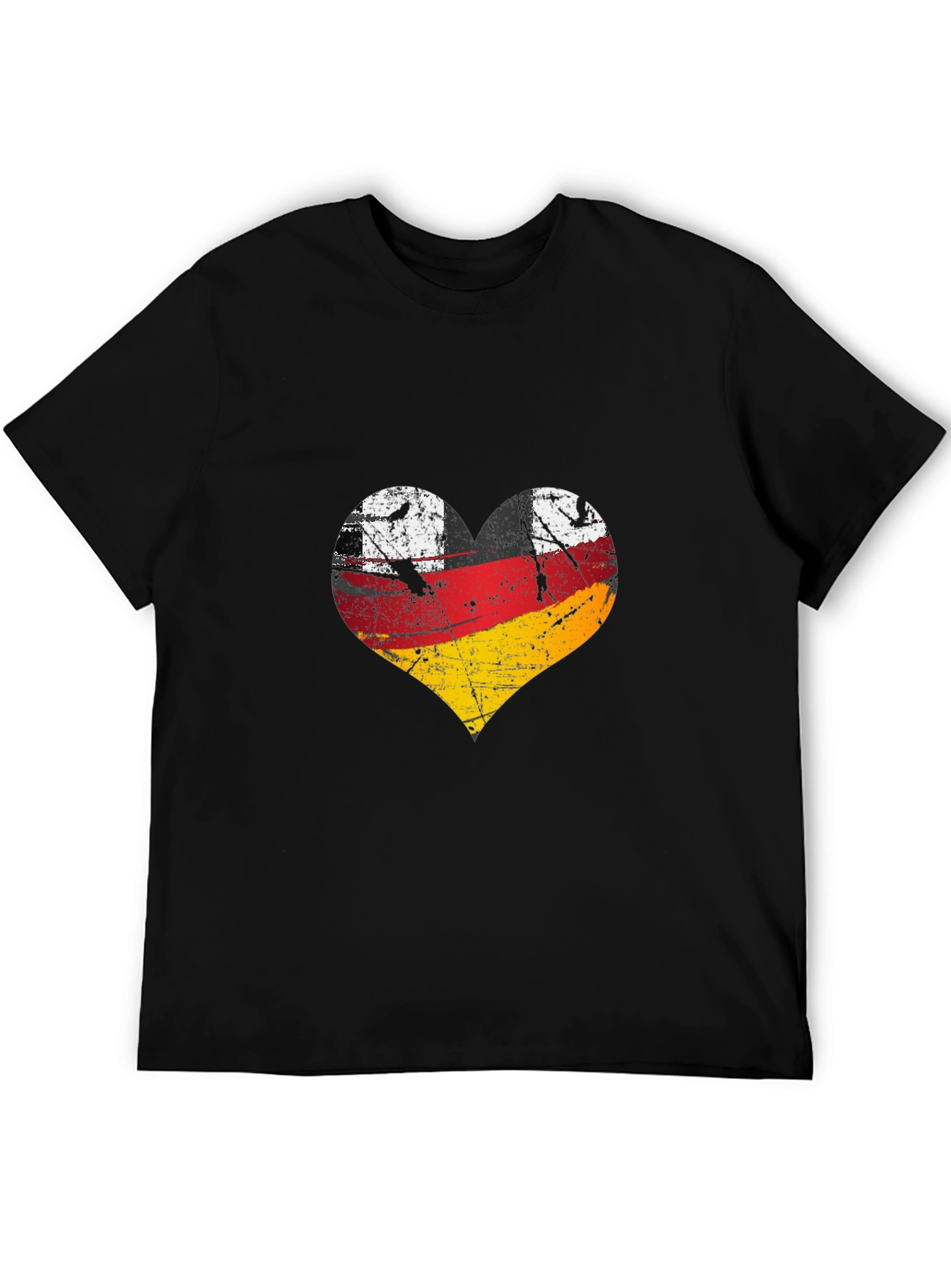 Germany Flag Heart Graphic Tee