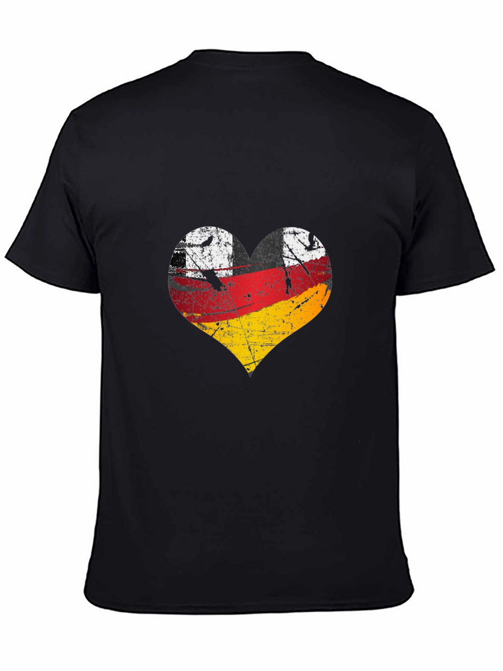 Germany Flag Heart Graphic Tee