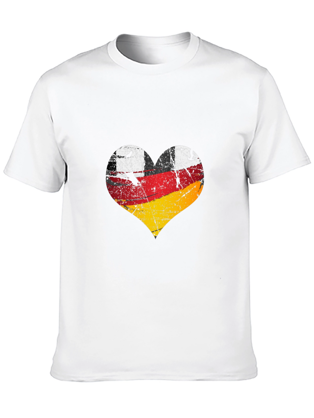 Germany Flag Heart Graphic Tee