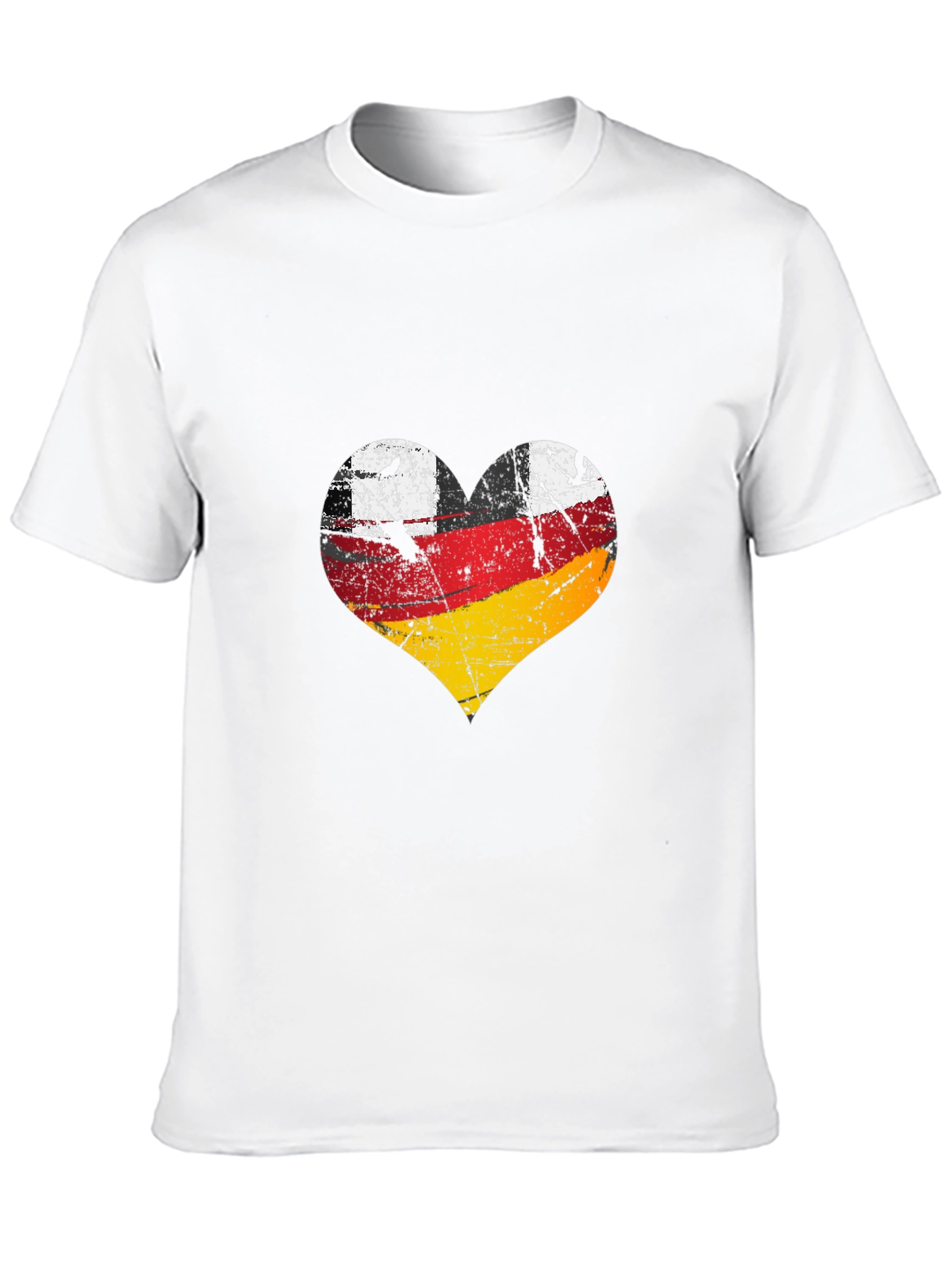 Germany Flag Heart Graphic Tee