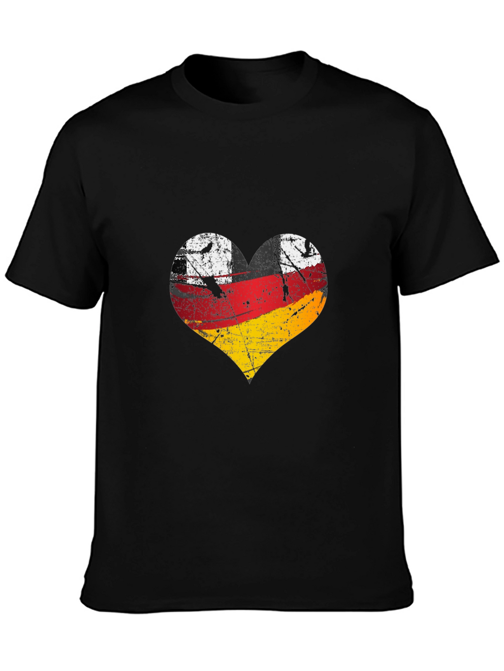 Germany Flag Heart Graphic Tee