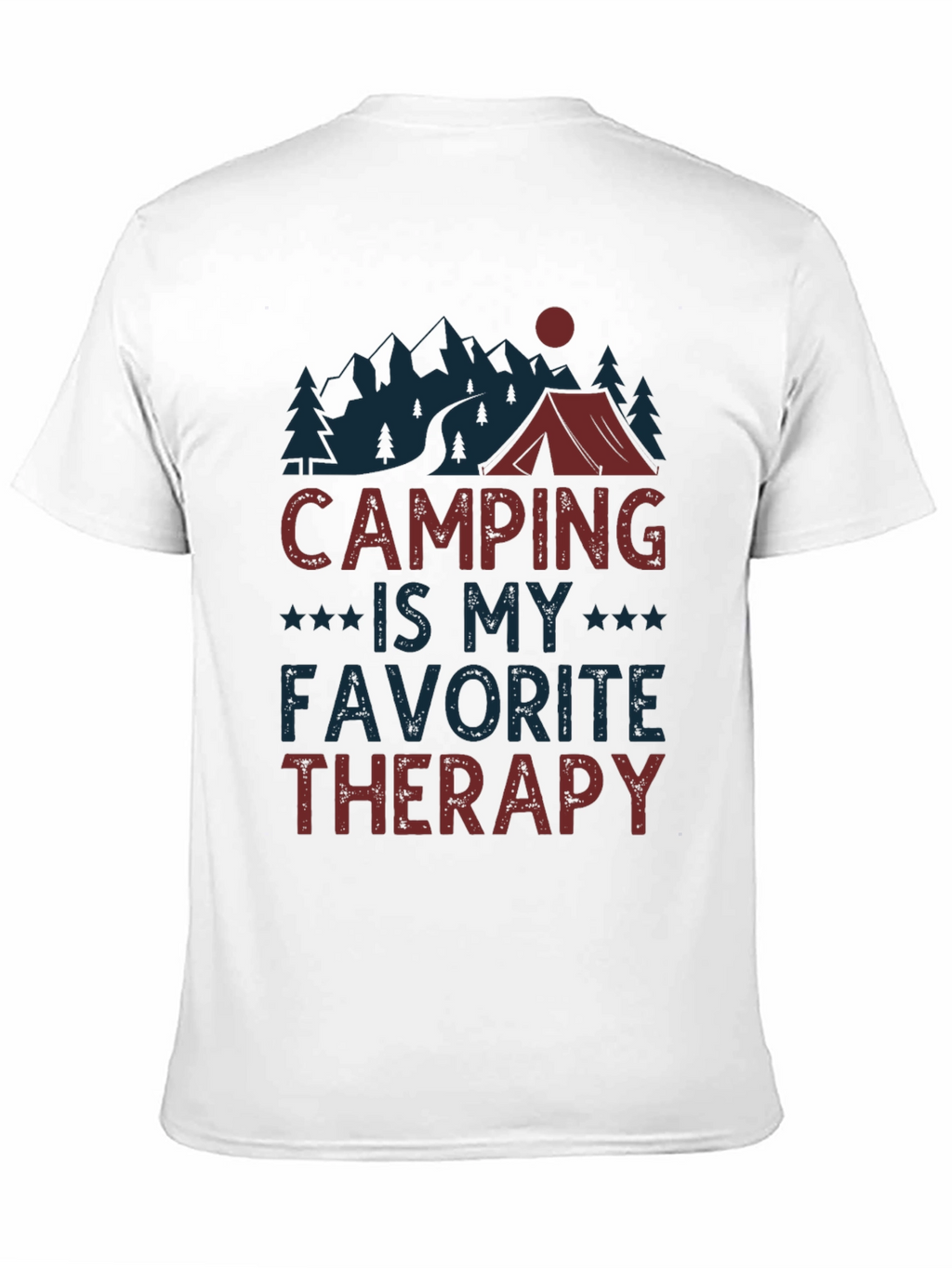 Camping is My Favorite Therapy T-Shirt