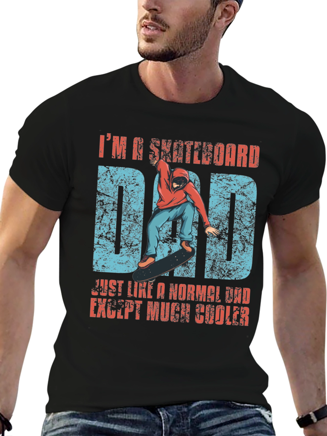 Skateboard Dad Graphic T-Shirt