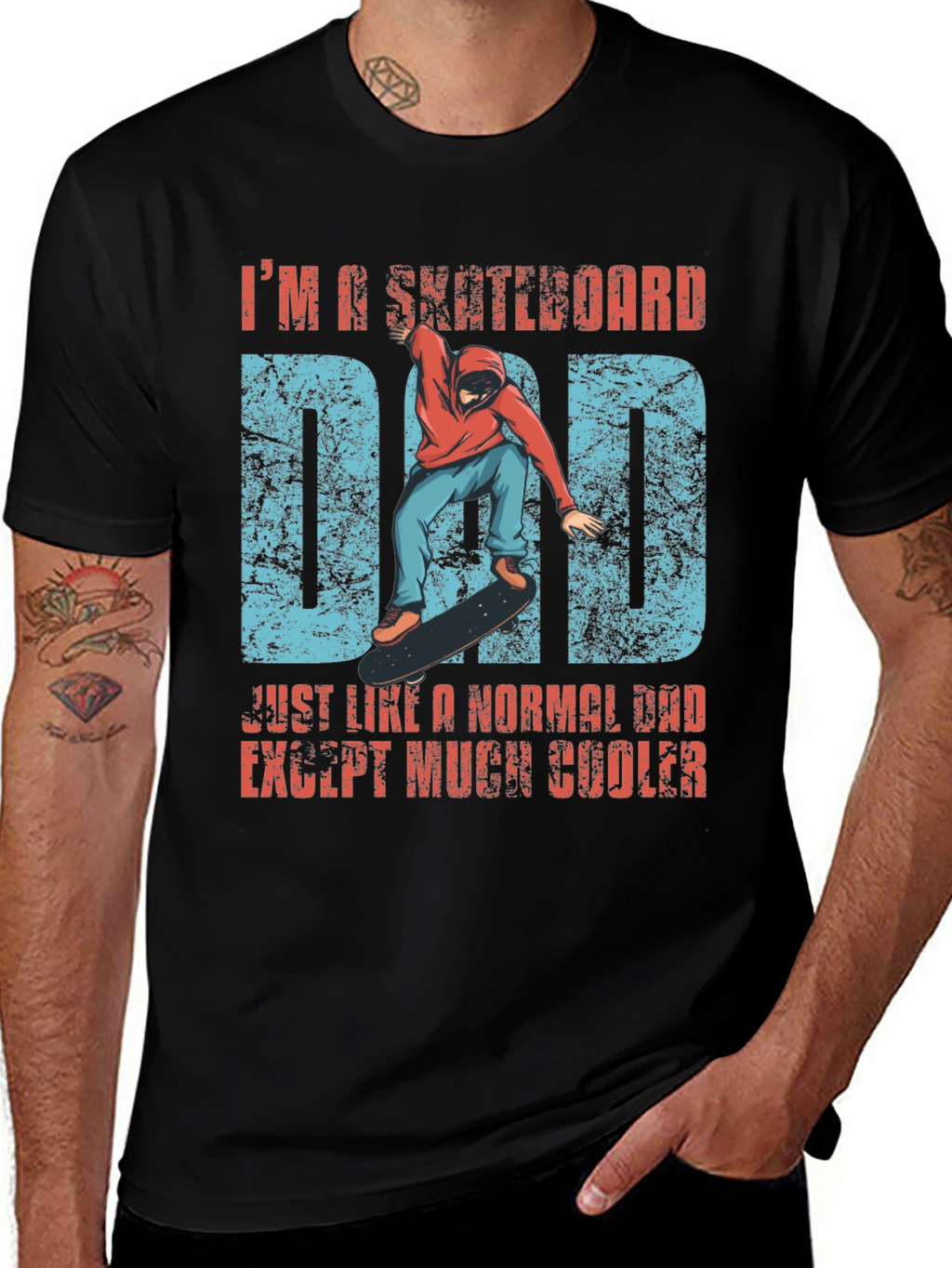 Skateboard Dad Graphic T-Shirt
