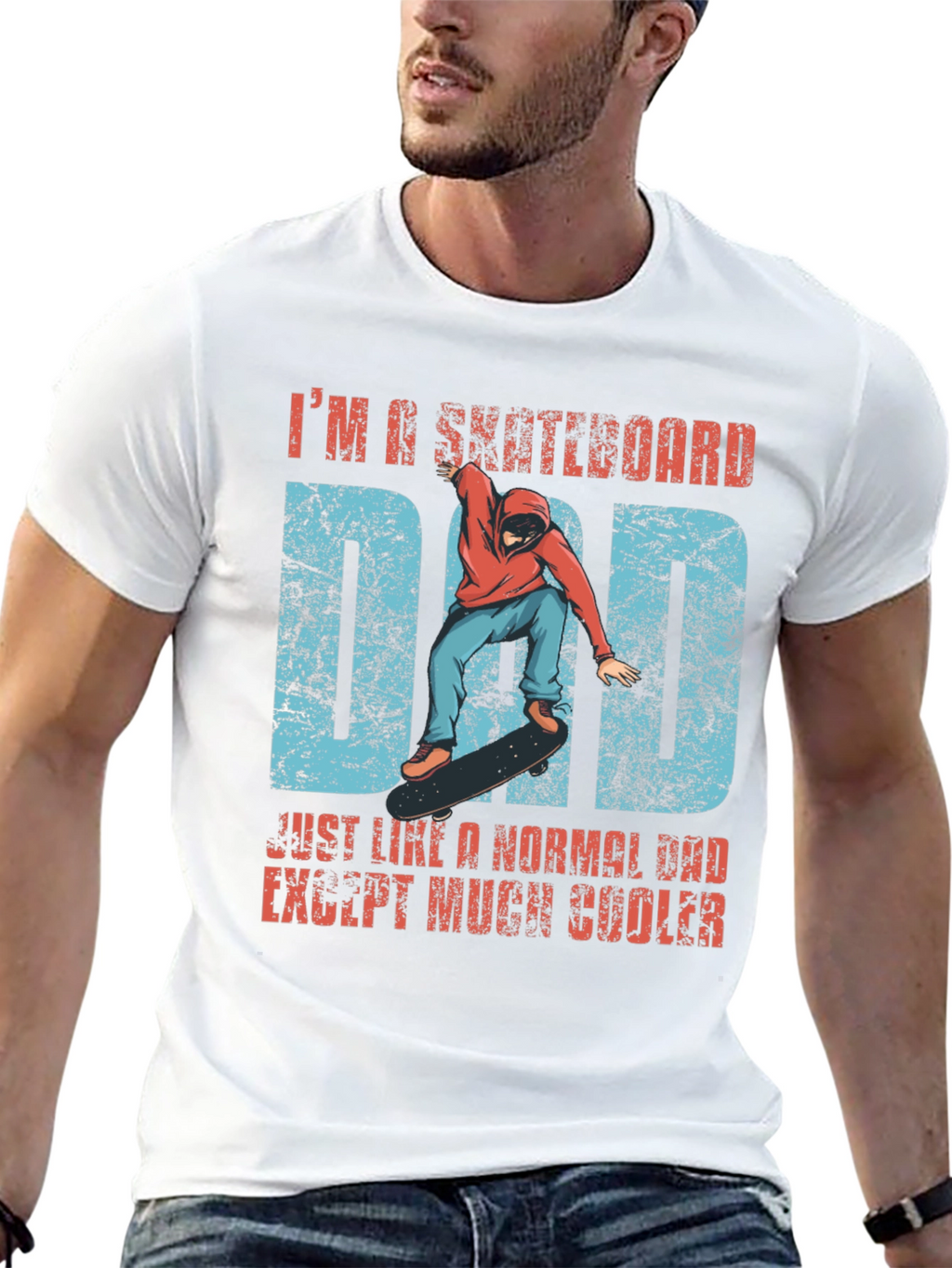 Skateboard Dad Graphic T-Shirt