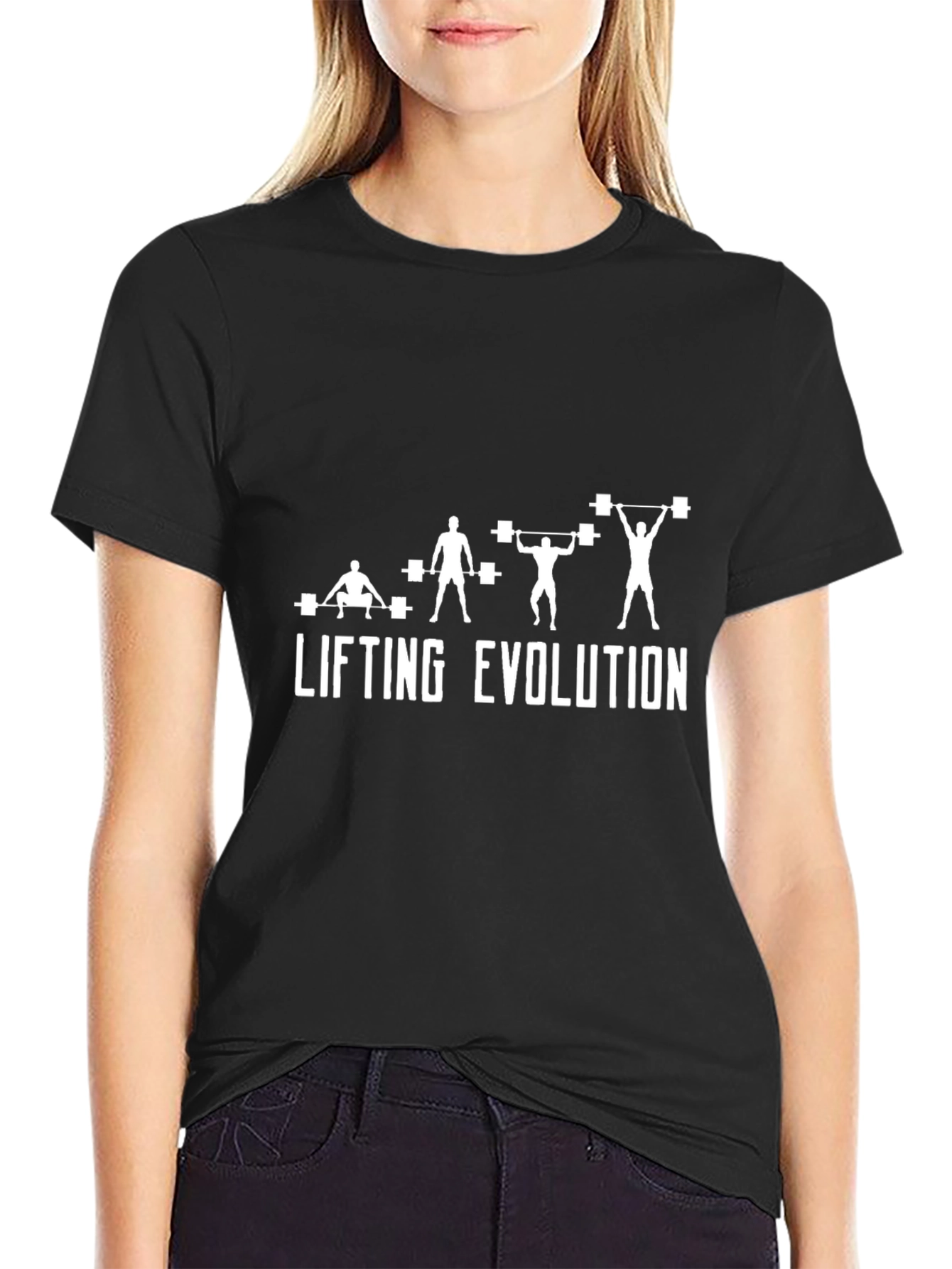 Lifting Evolution Graphic Tee - Black