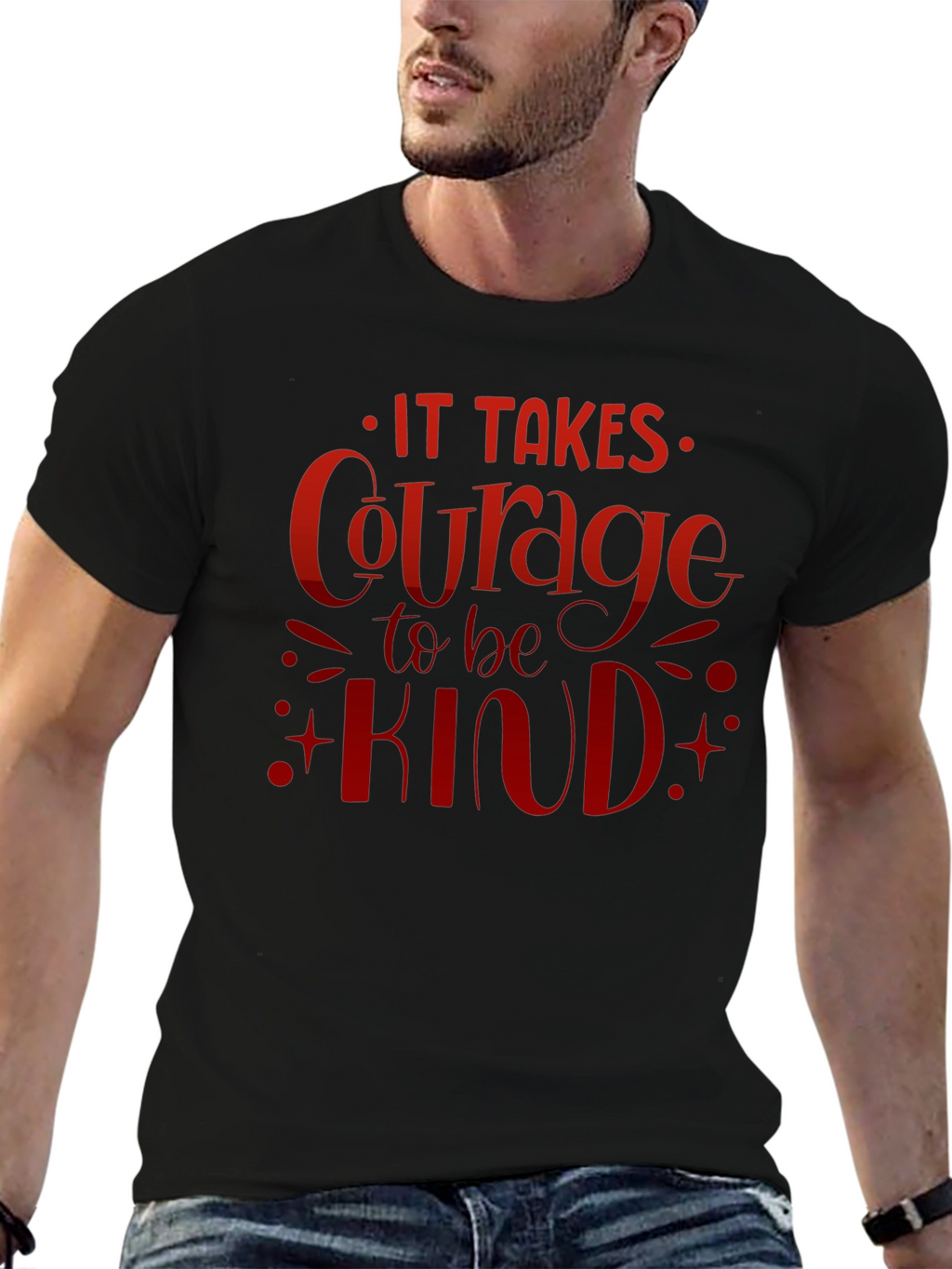 Courage to be Kind Graphic T-Shirt