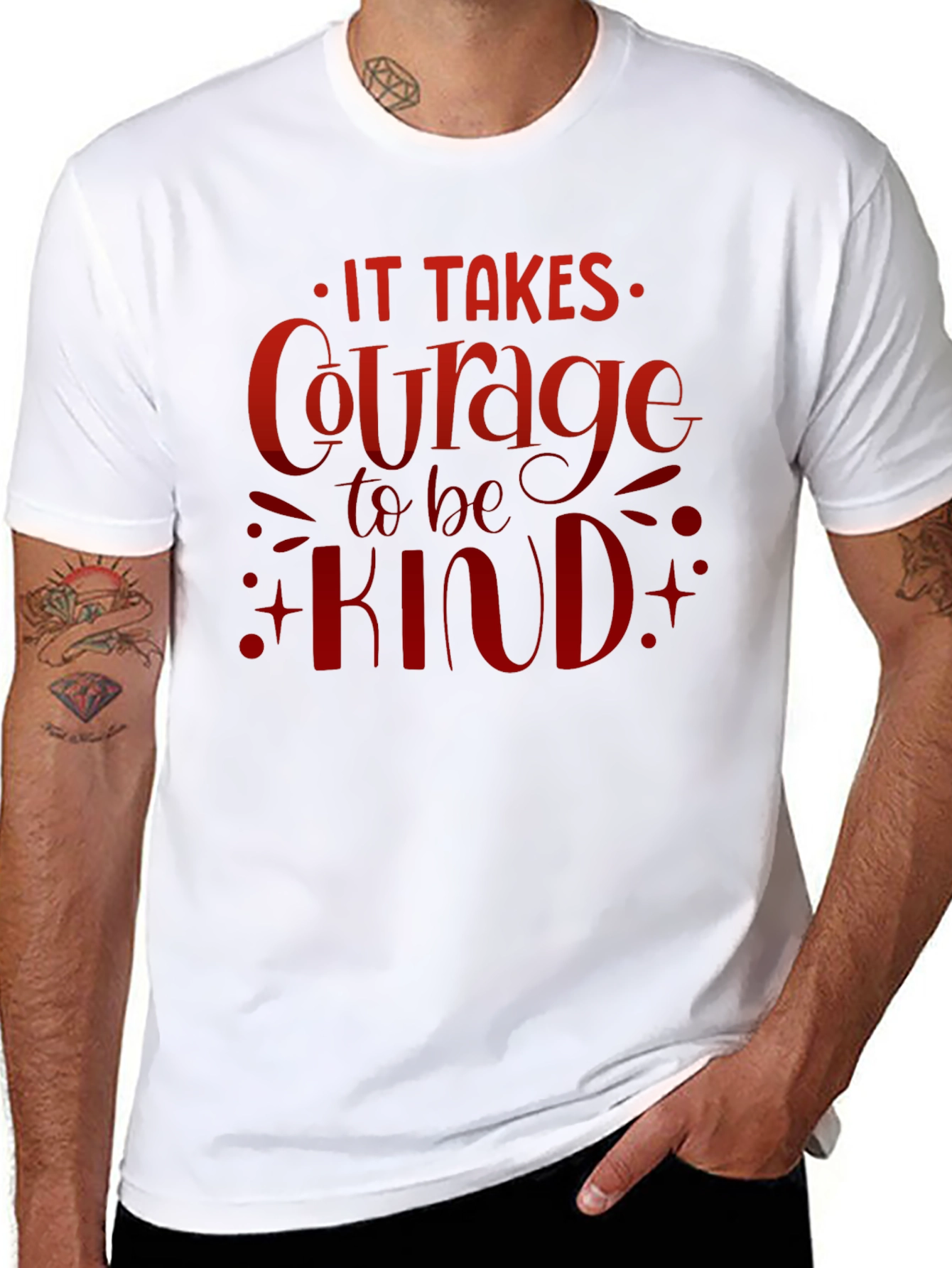 Courage to be Kind Graphic T-Shirt