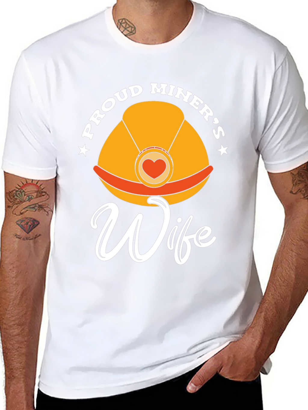 Proud Miners Wife T-Shirt
