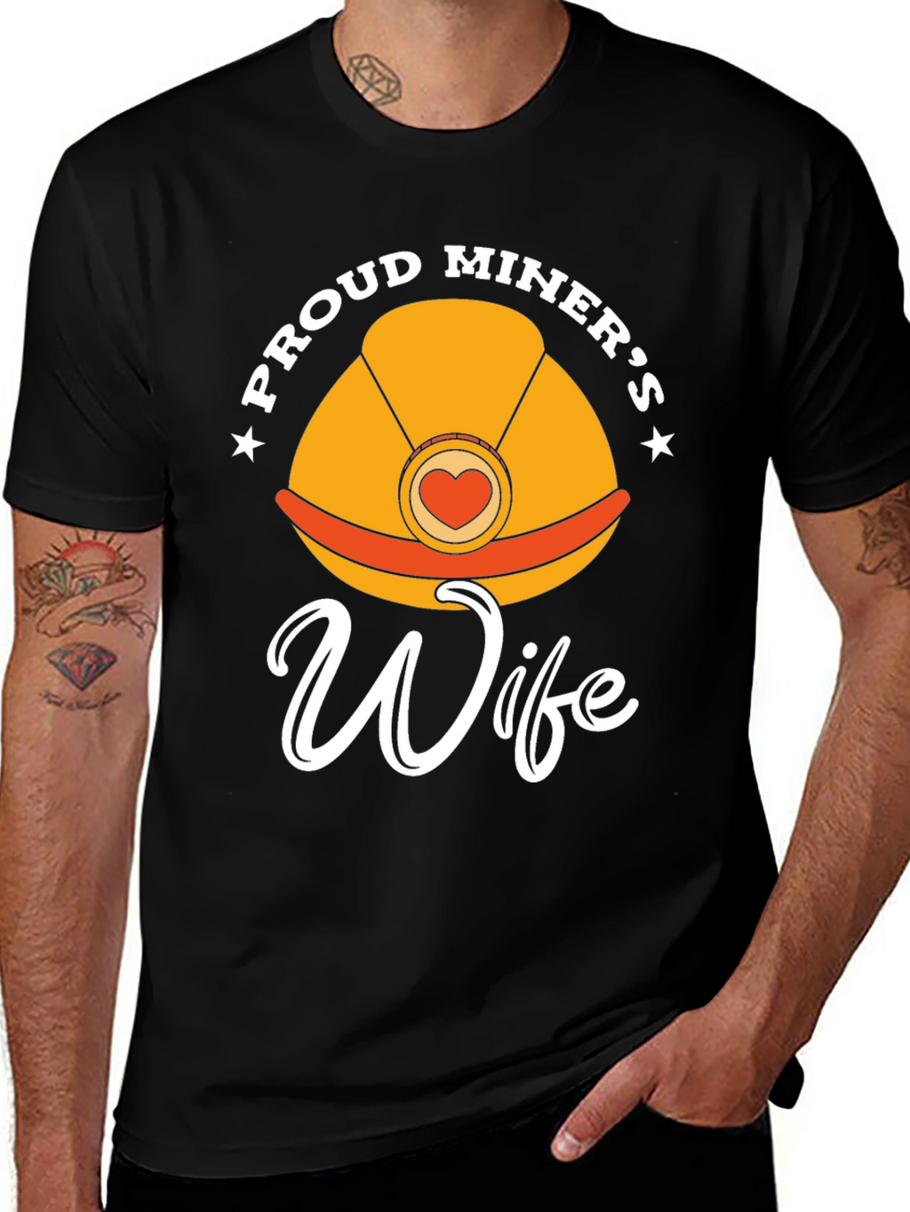 Proud Miners Wife T-Shirt