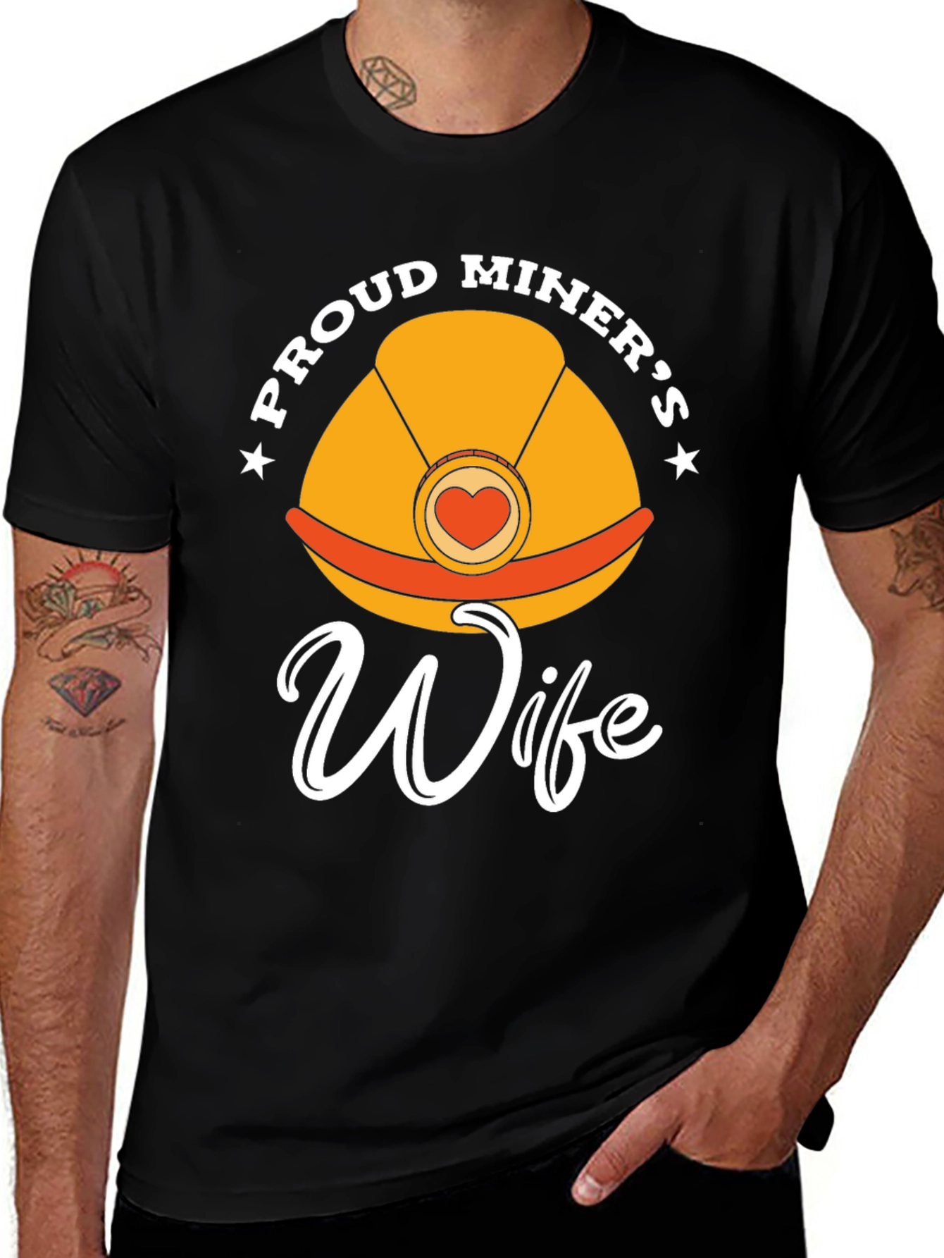 Proud Miners Wife T-Shirt