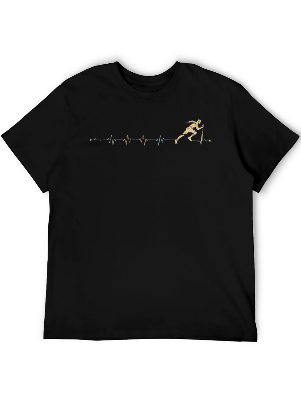 Runner Heartbeat T-Shirt - Sporty Graphic Tee
