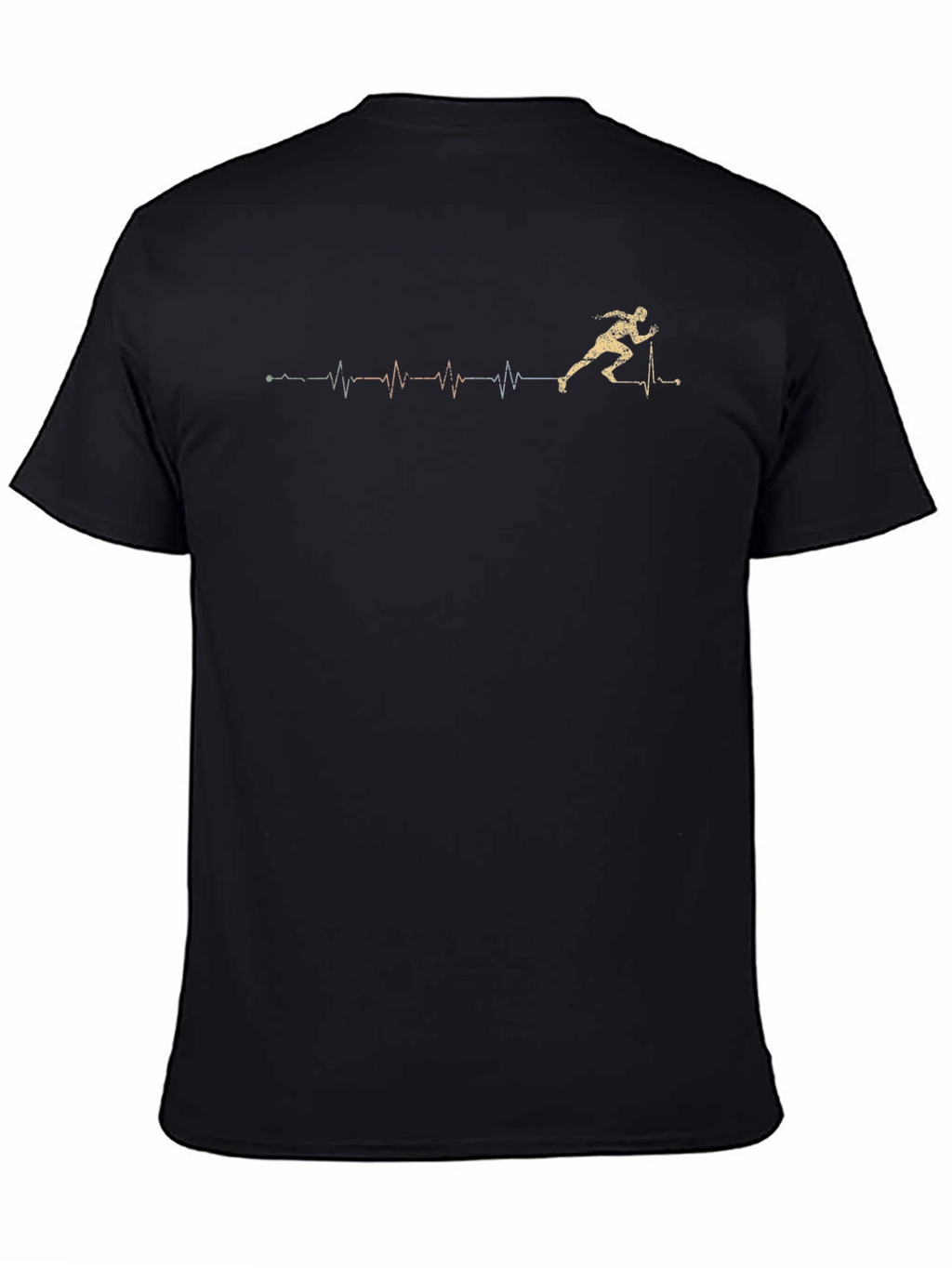 Runner Heartbeat T-Shirt - Sporty Graphic Tee