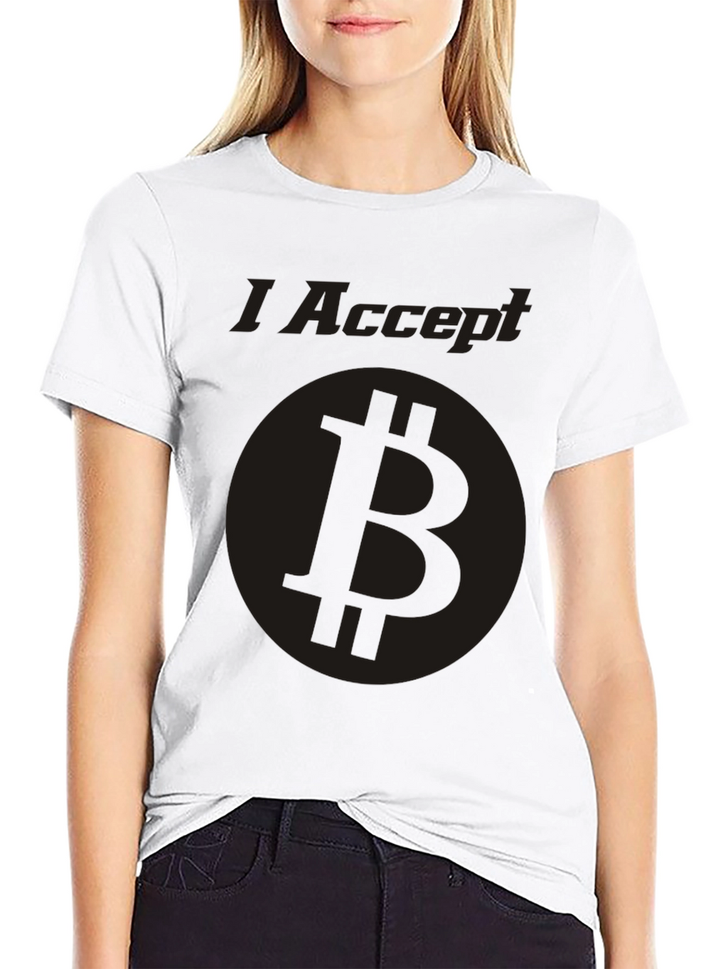 I Accept Bitcoin T-Shirt - Crypto Currency Tee