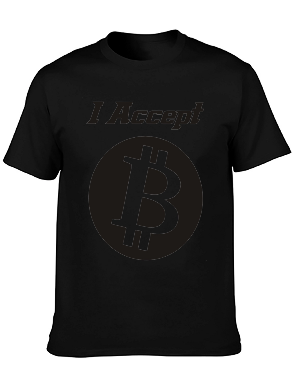 I Accept Bitcoin T-Shirt - Crypto Currency Tee
